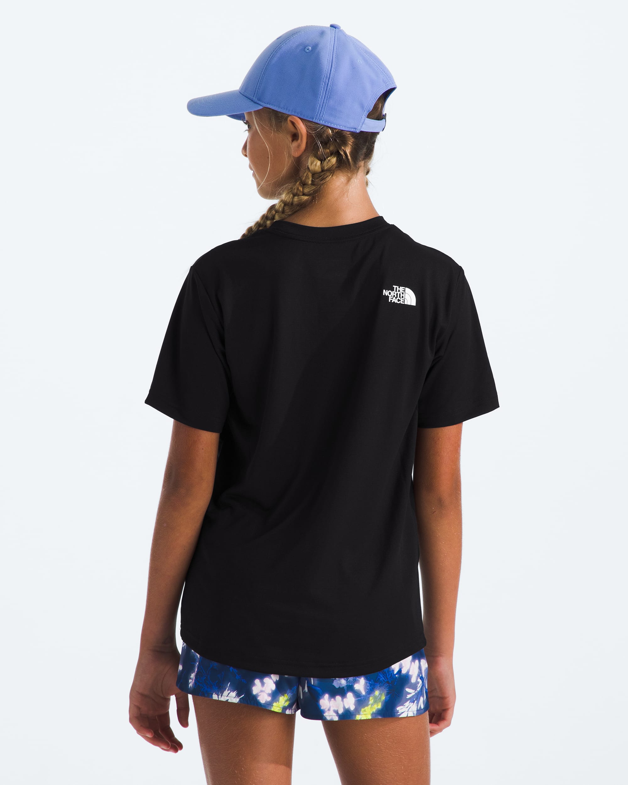 Tshirt  manches courtes New 247 pour garons et filles TNF BACK
