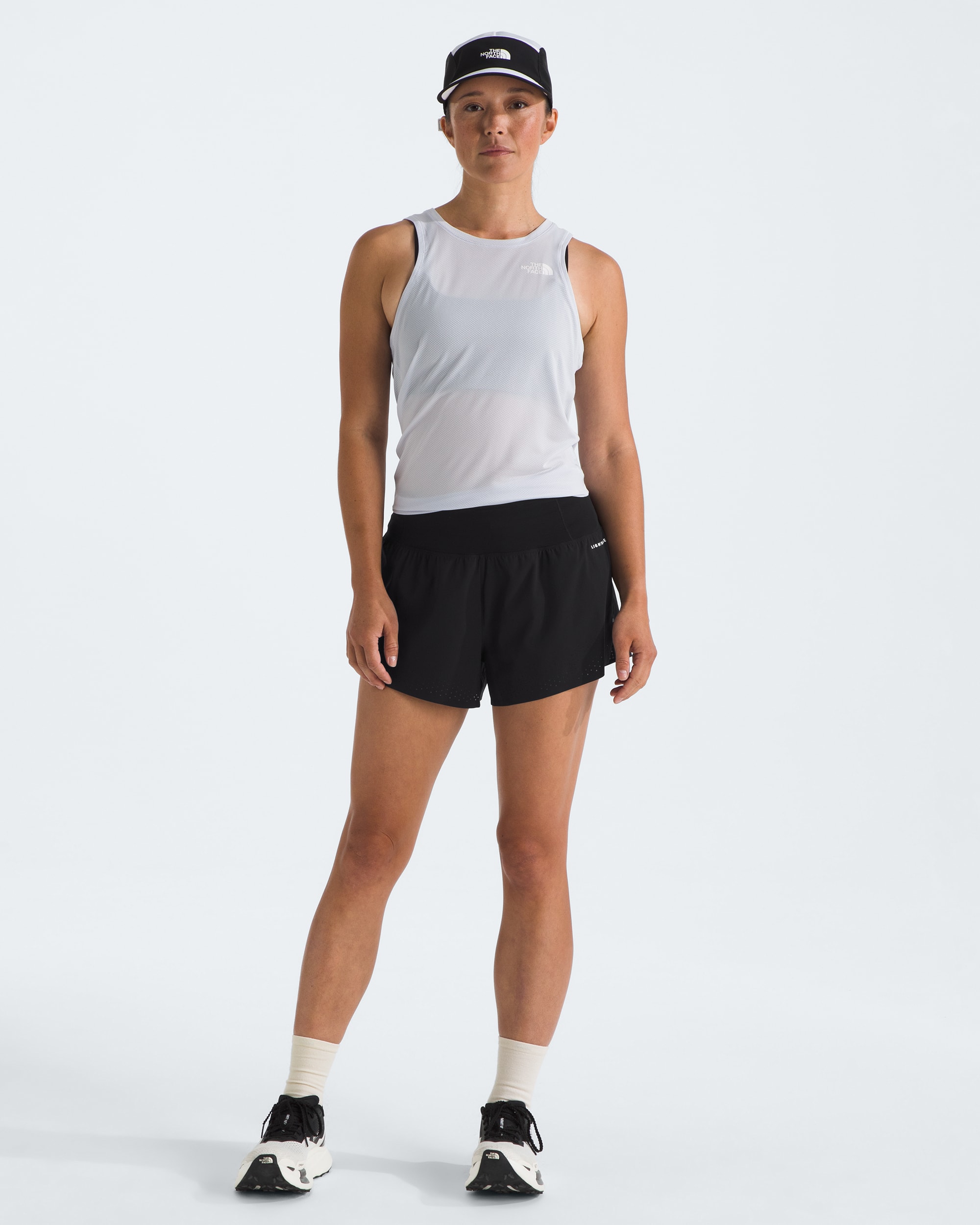 Womens Summit Series Pacesetter 3 Shorts TNF HERO2