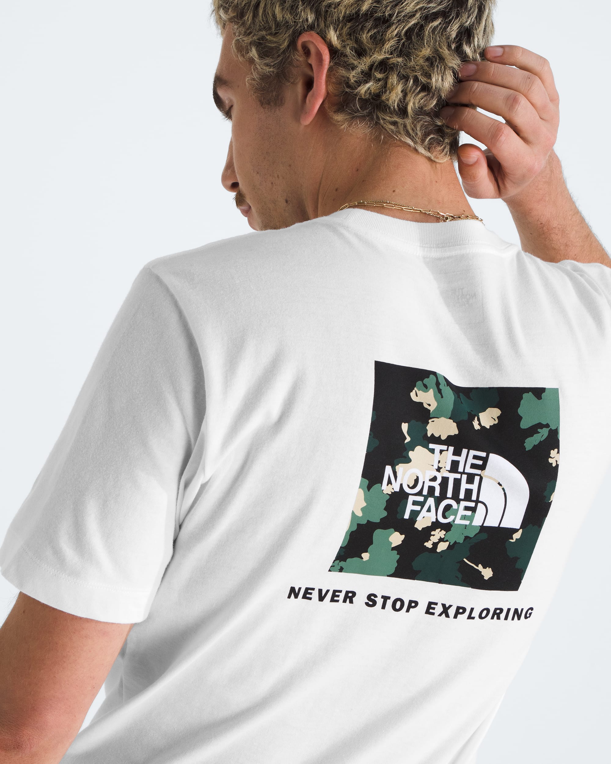 Men's Short-Sleeve Core TNF™ Flower Box NSE Tee | The North Face