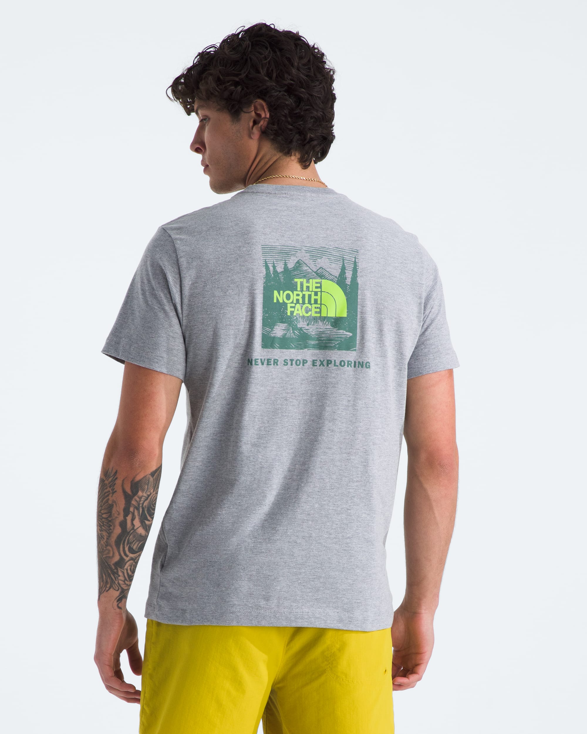 Mens Short Sleeve Core Celebration Box NSE Tee TNF Main