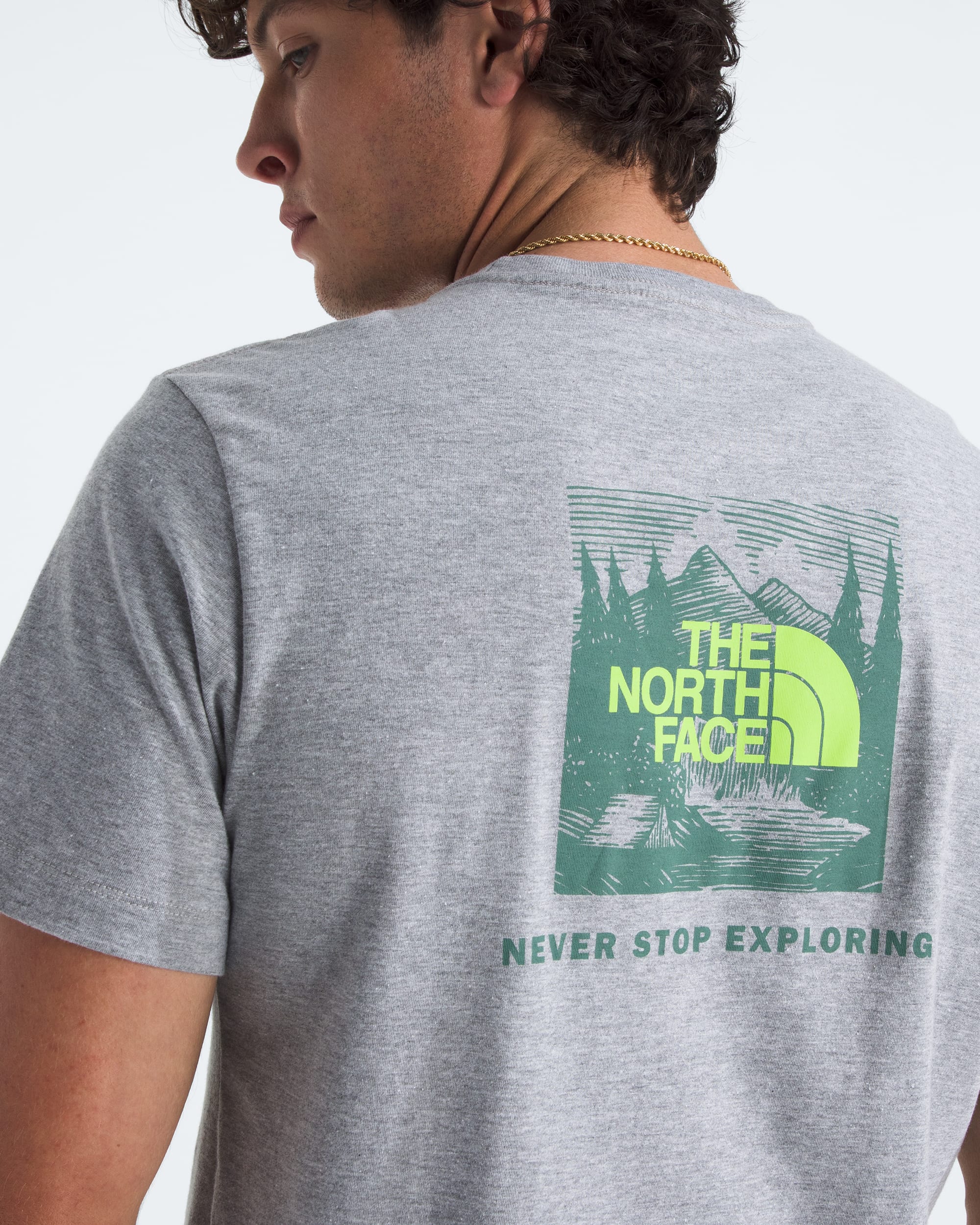 Mens Short Sleeve Core Celebration Box NSE Tee TNF HERO3