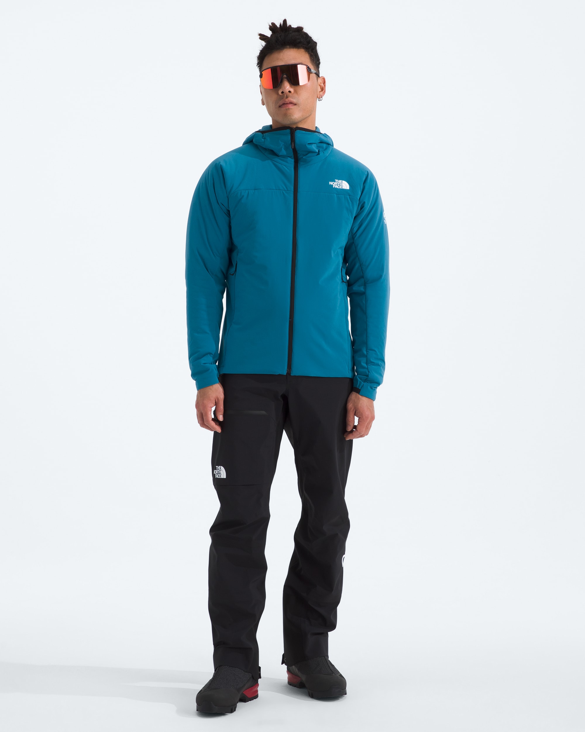 Mens Summit Series Casaval Hybrid Hoodie TNF HERO2