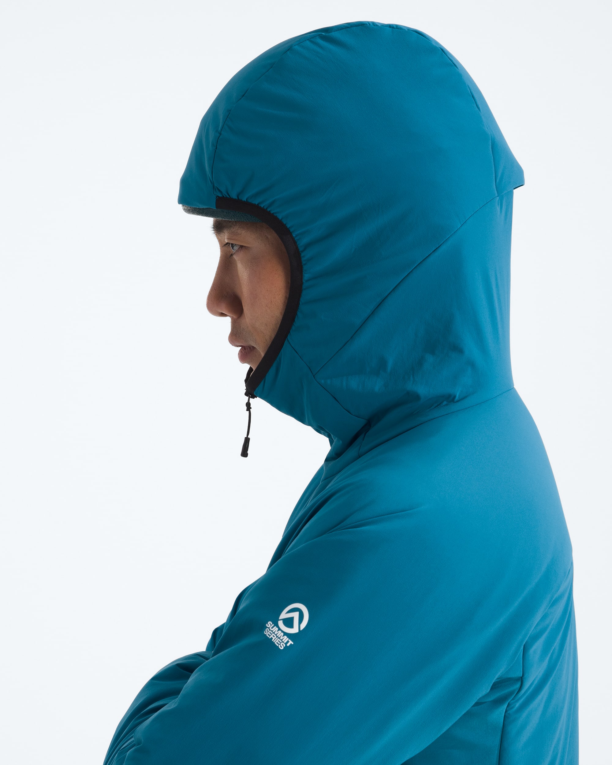 Mens Summit Series Casaval Hybrid Hoodie TNF MODELHOOD2