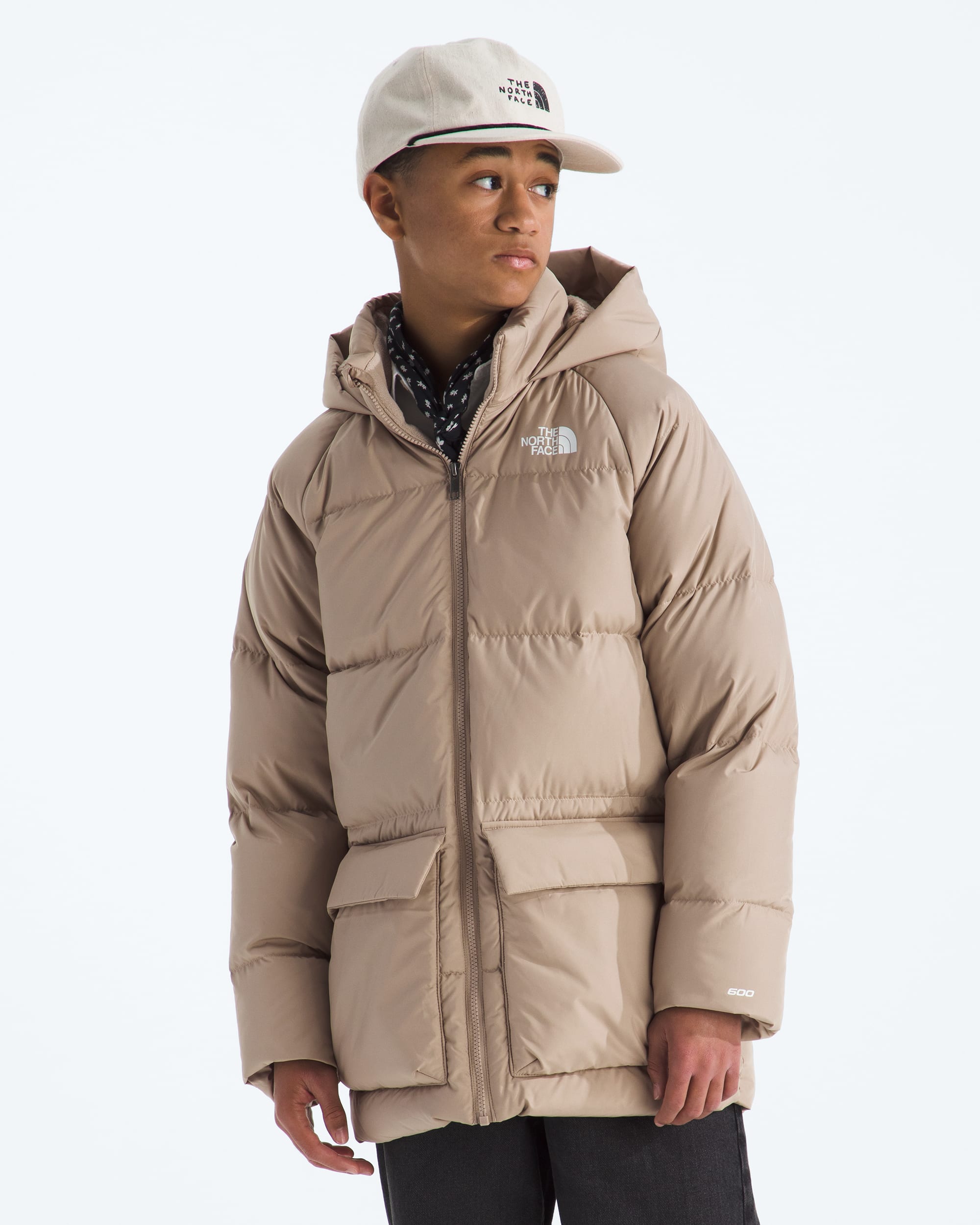 Boys' & Girls' North Down Fleece-Lined Short Parka | The North Face
