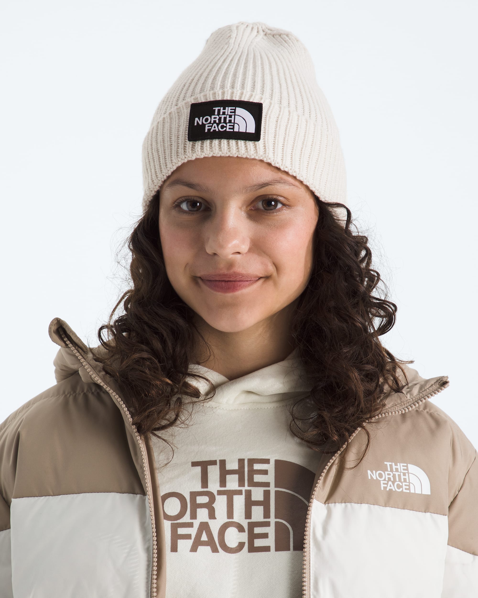 Tuque  revers avec logo TNF pour enfants TNF MODELBACK