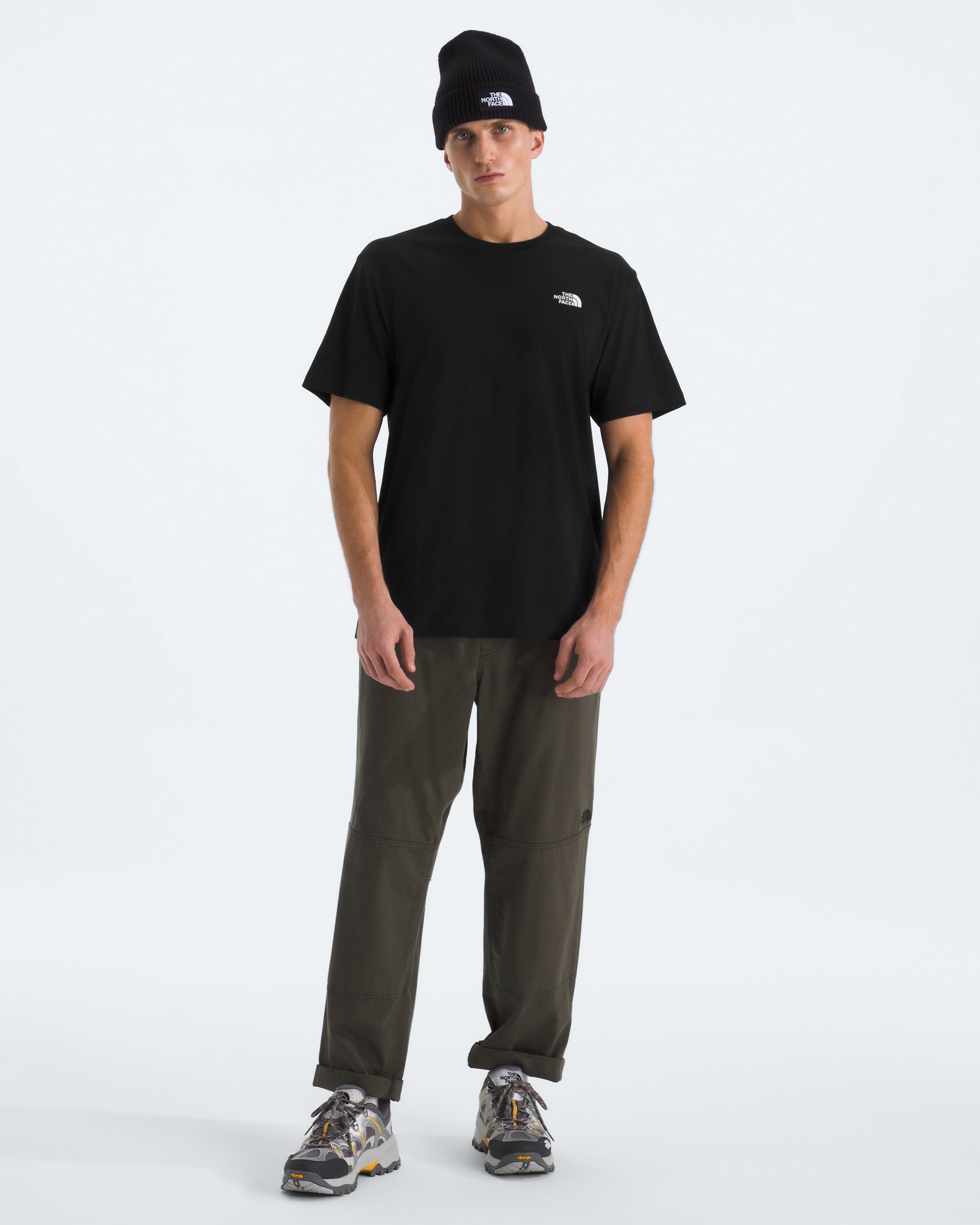 Mens Evolution Simple Dome Regular ShortSleeve Tee TNF Main