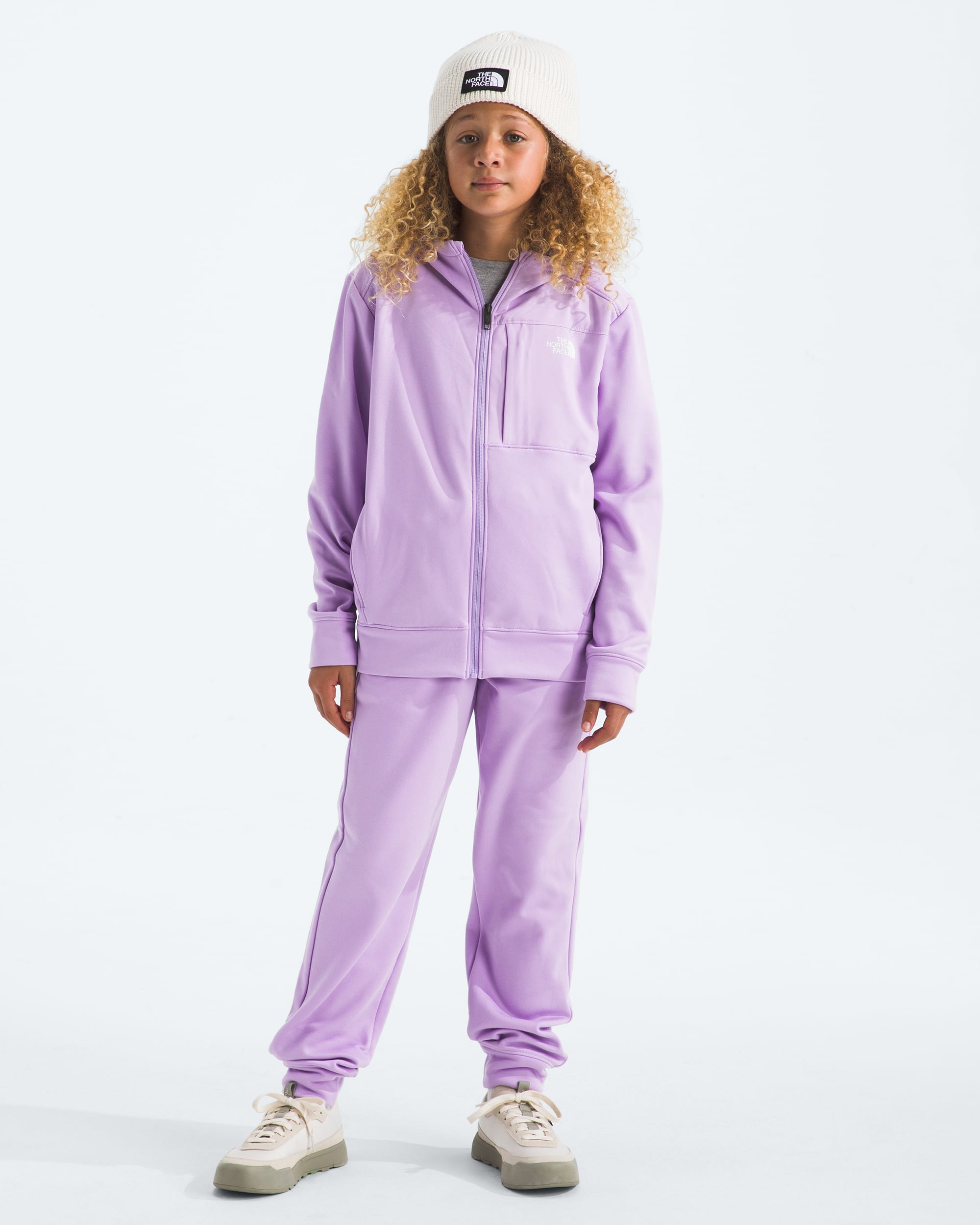 Boys  Girls TNF Performance Fleece FullZip Hooded Jacket TNF HERO2