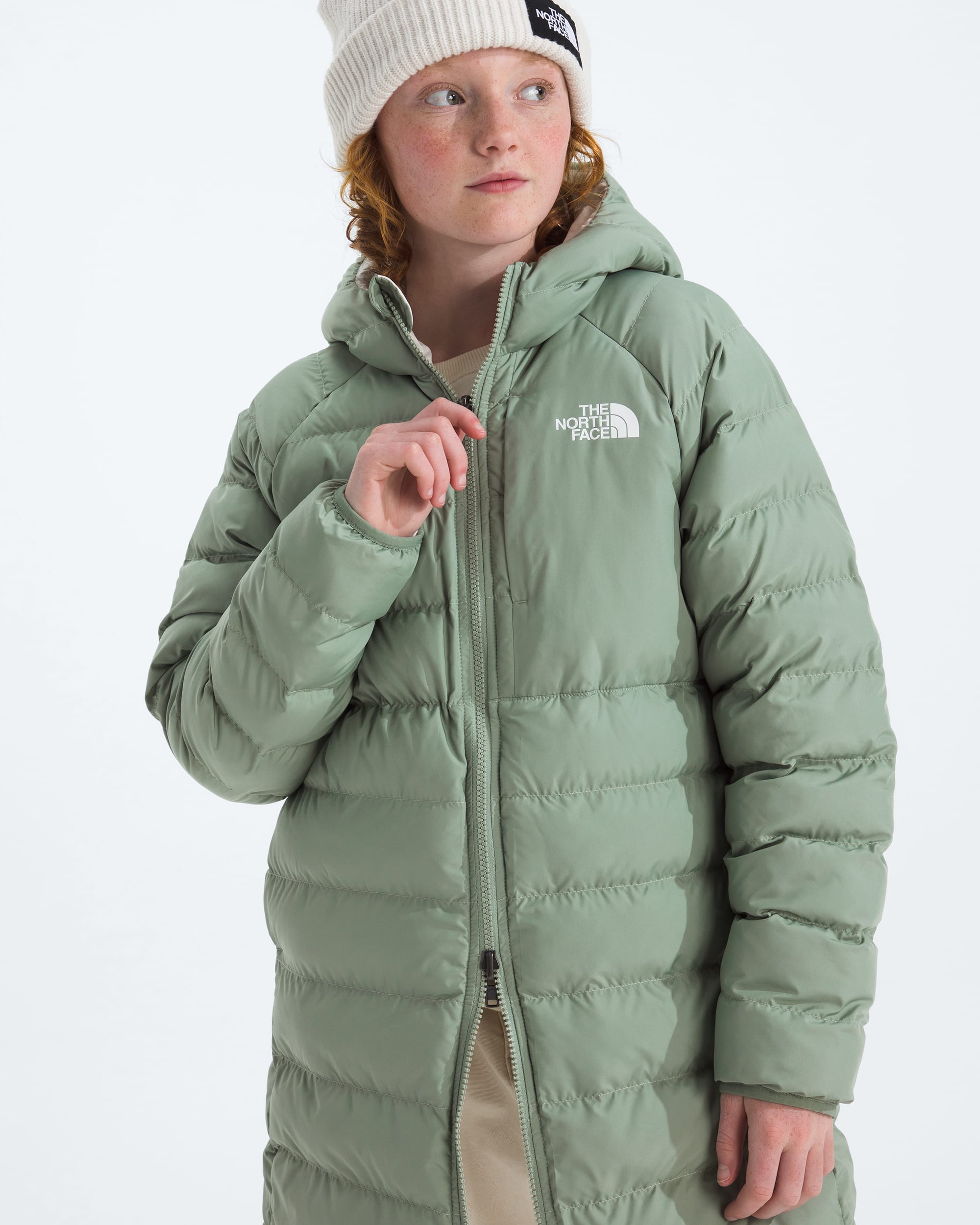 Girls Reversible Perrito Parka TNF HERO2