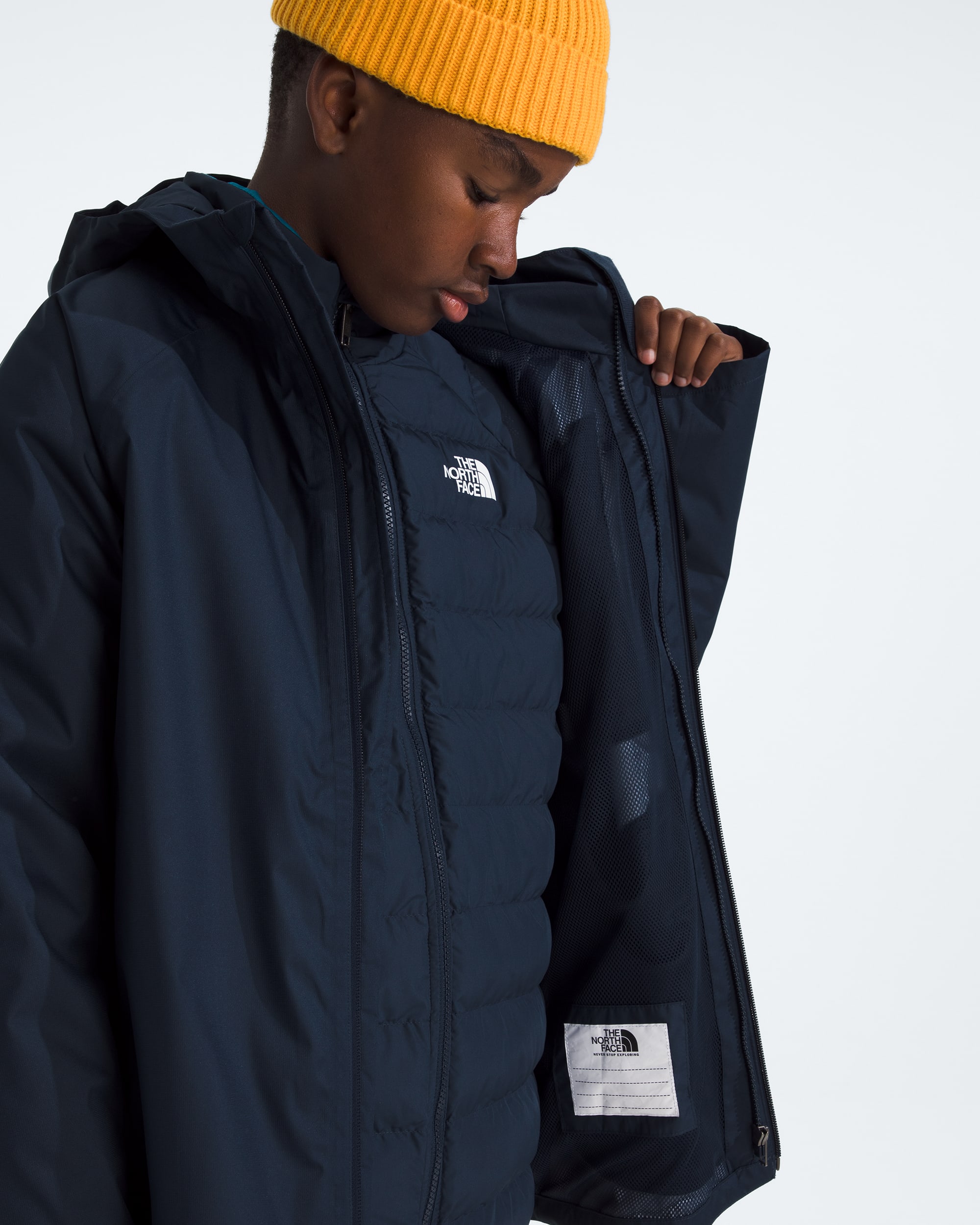Boys  Girls Perrito 4N1 Hooded Jacket TNF MODELINT