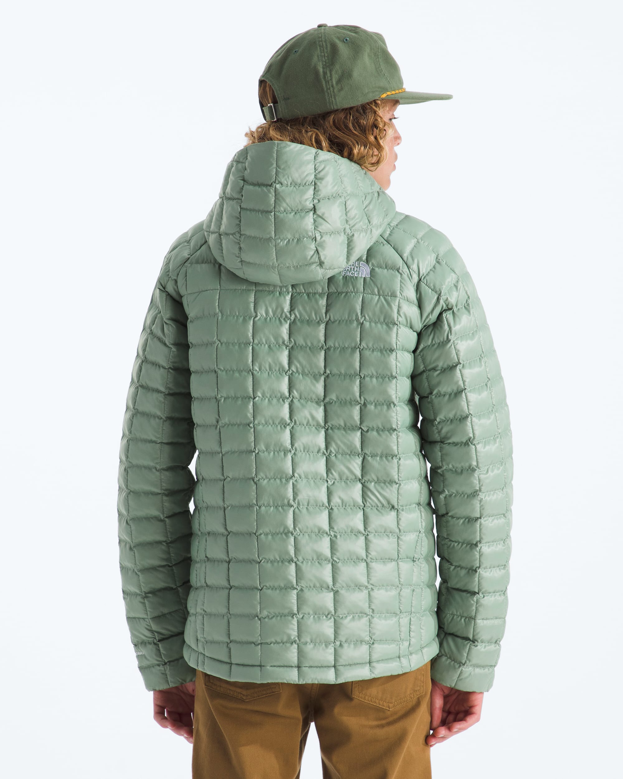 Boys  Girls THERMOBALL Hooded Jacket TNF BACK