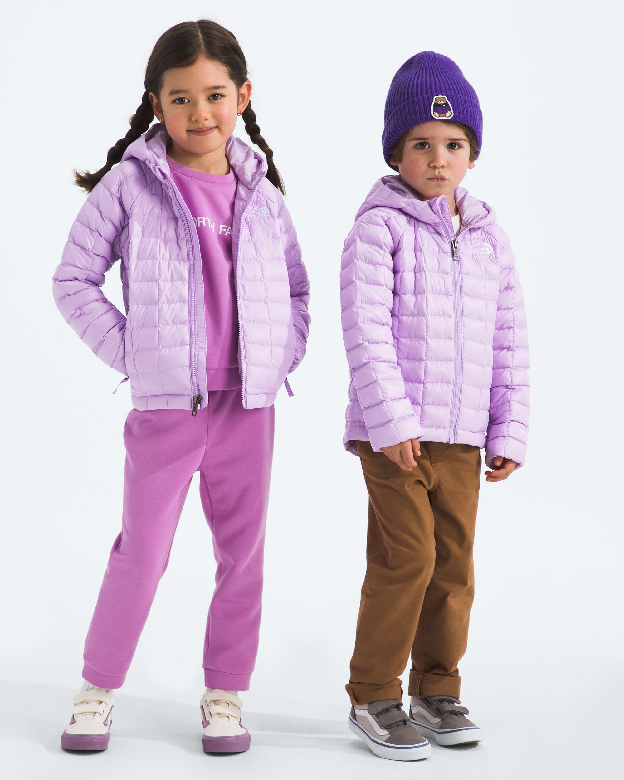Kids THERMOBALL Hooded Jacket TNF Main