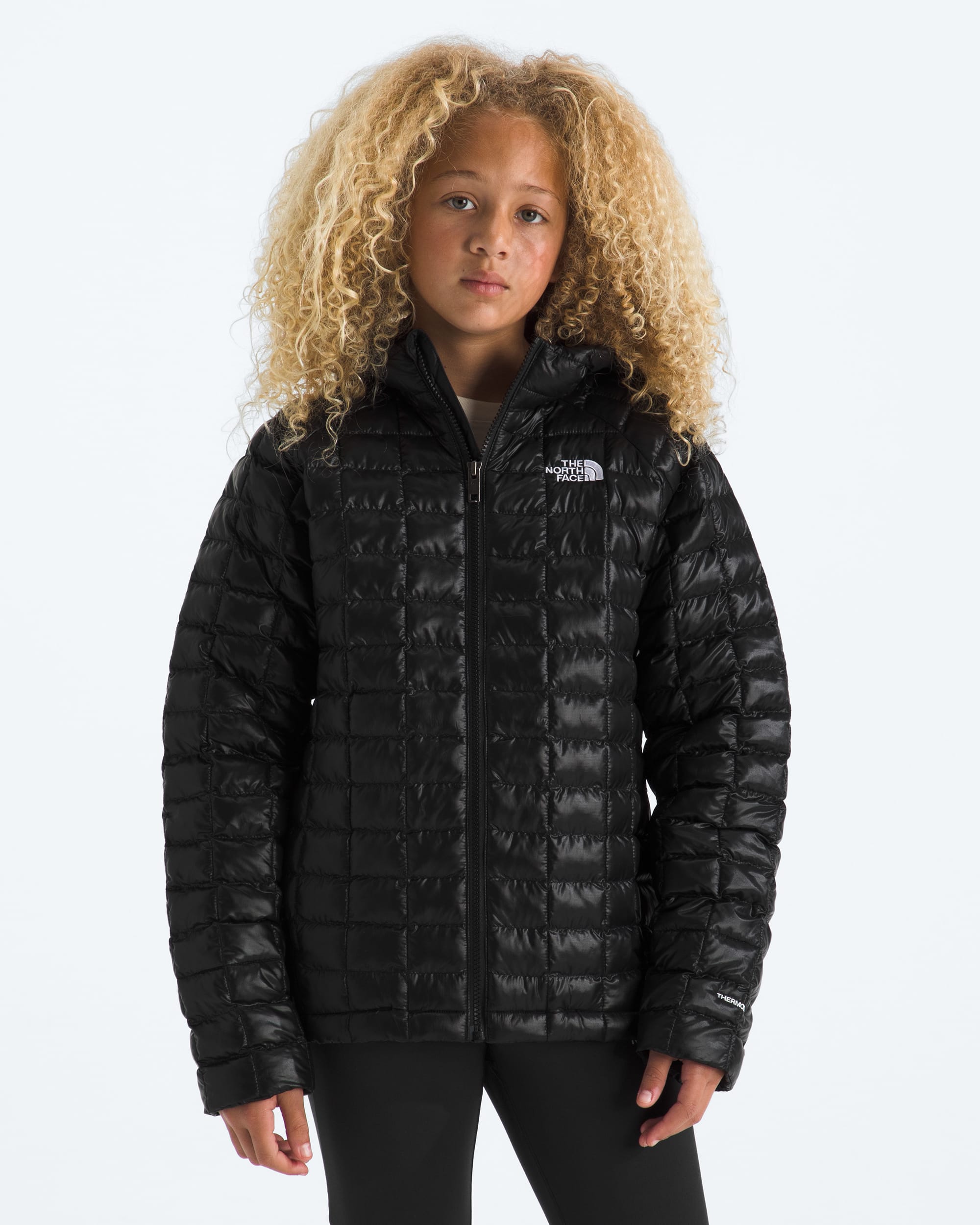 Manteau  capuchon THERMOBALL pour enfants TNF HERO3