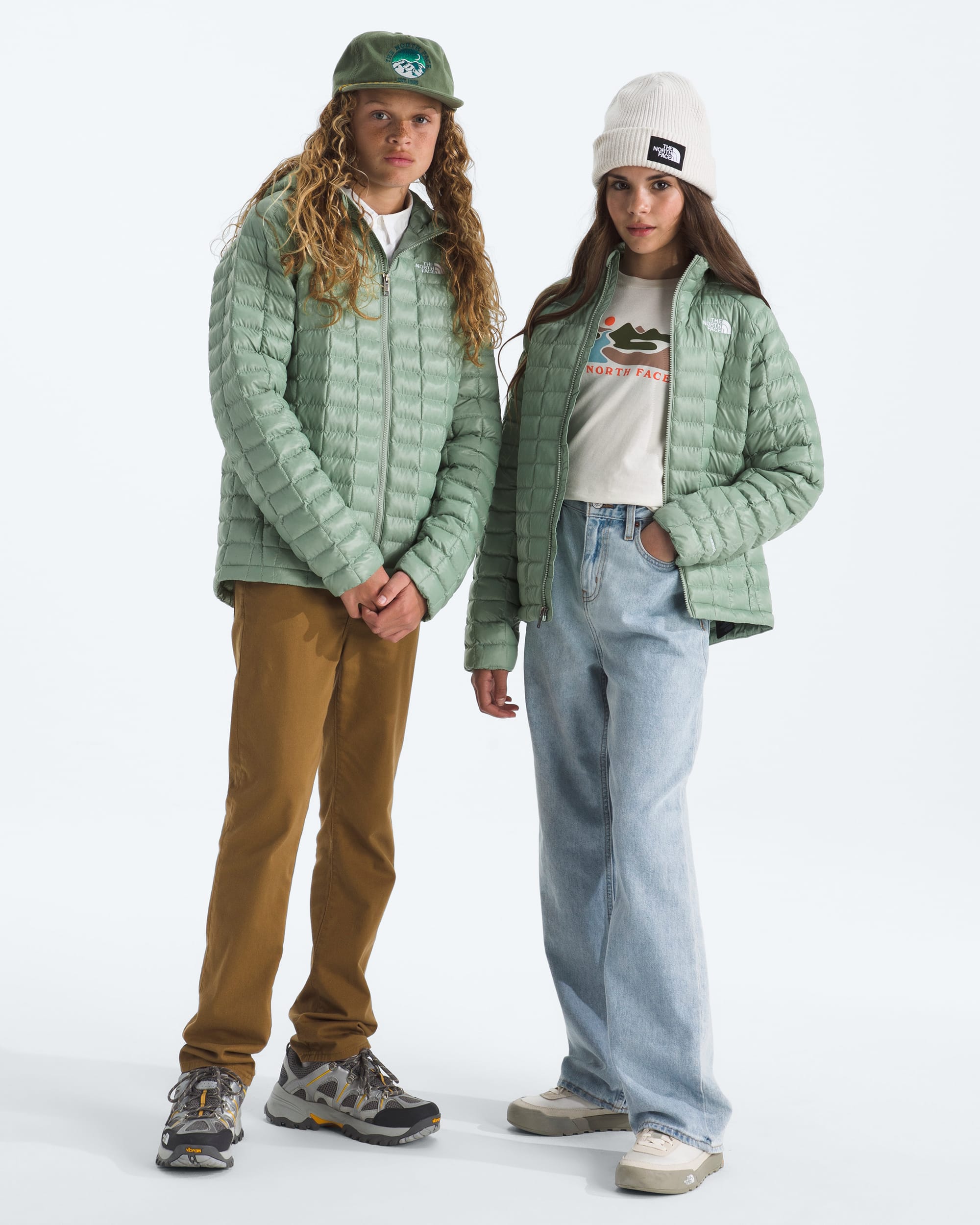 Boys  Girls THERMOBALL Hooded Jacket TNF Main