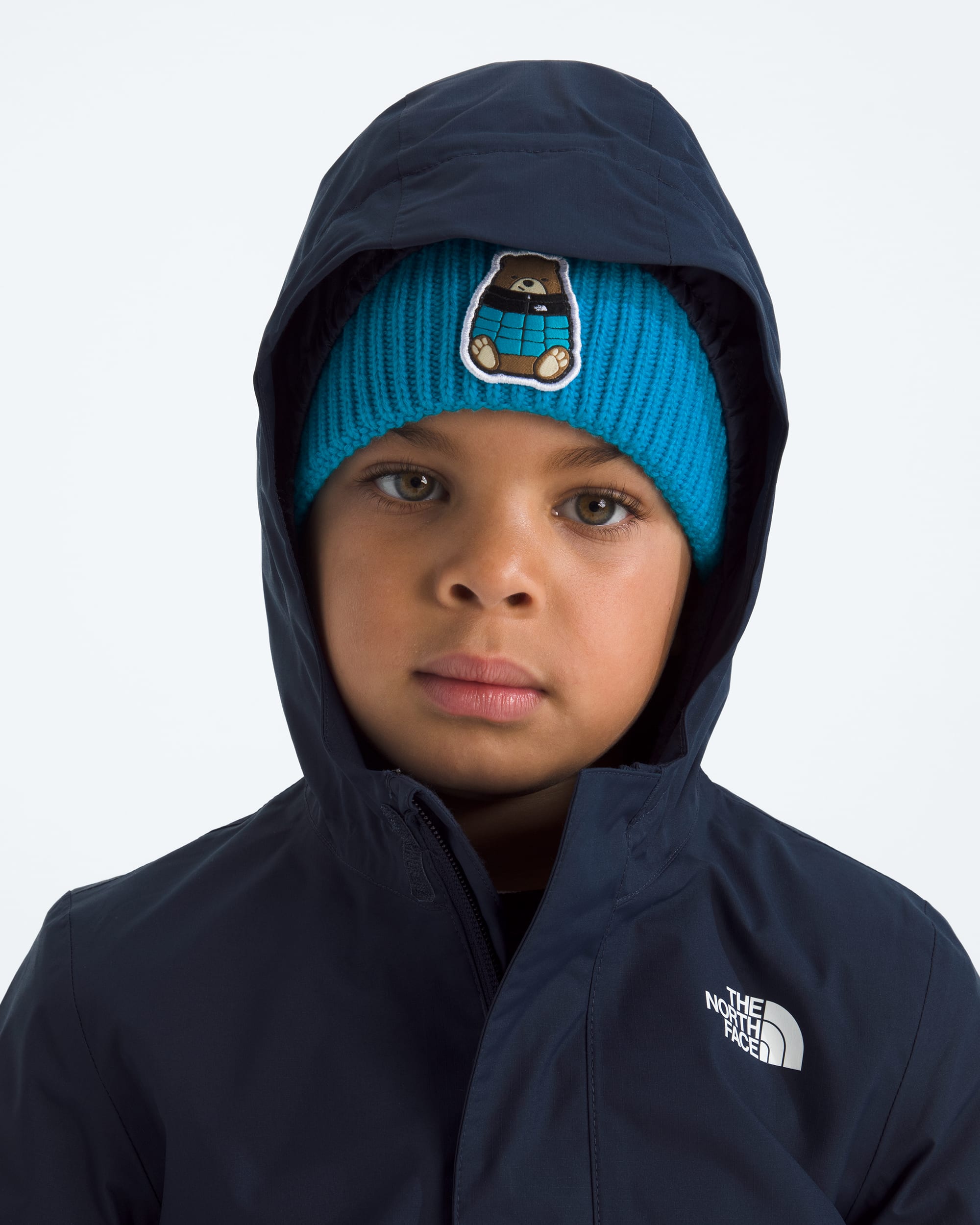 Kids Warm Antora Rain Jacket TNF MODELHOOD2
