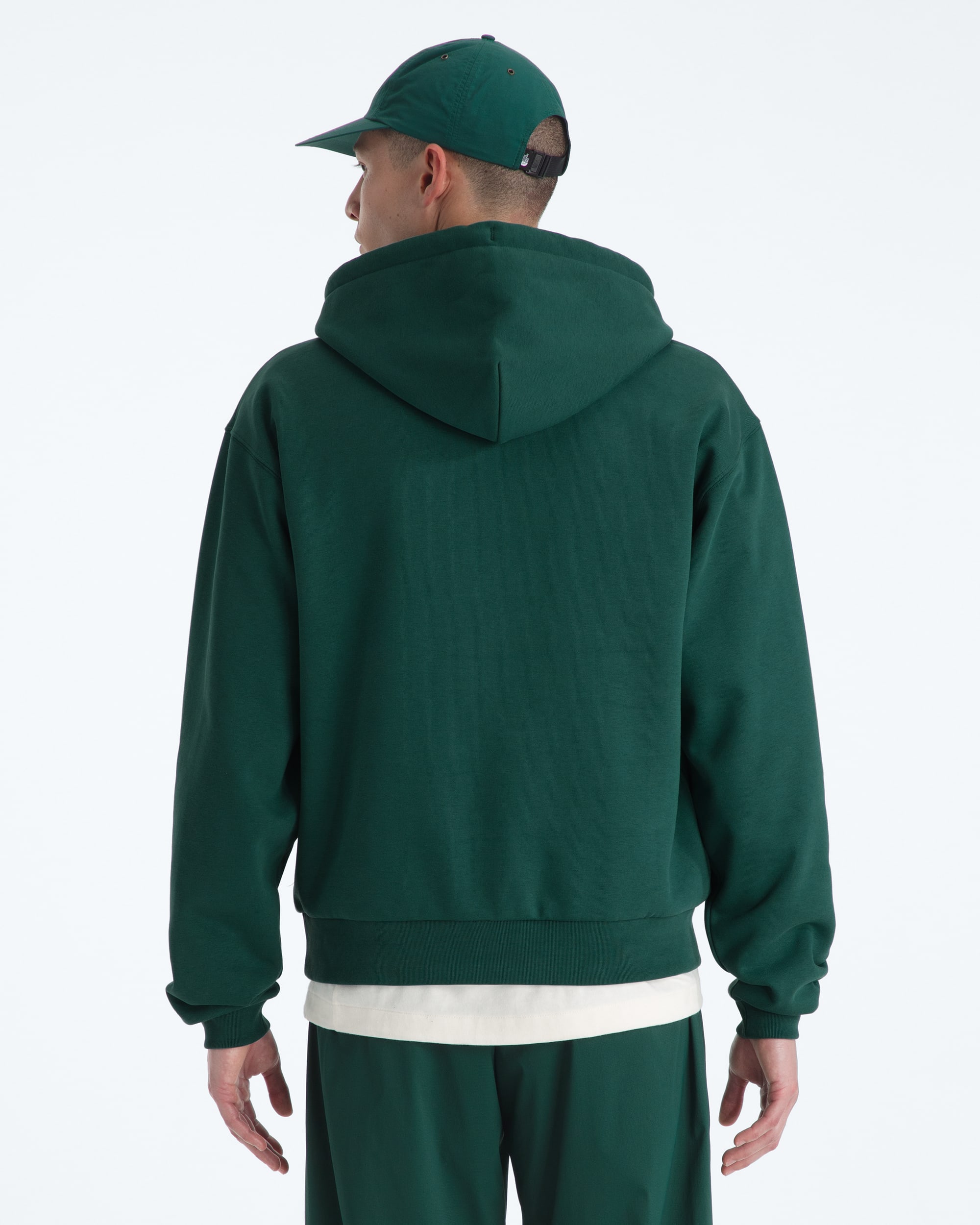 Mens TNF Red Box Hoodie TNF BACK