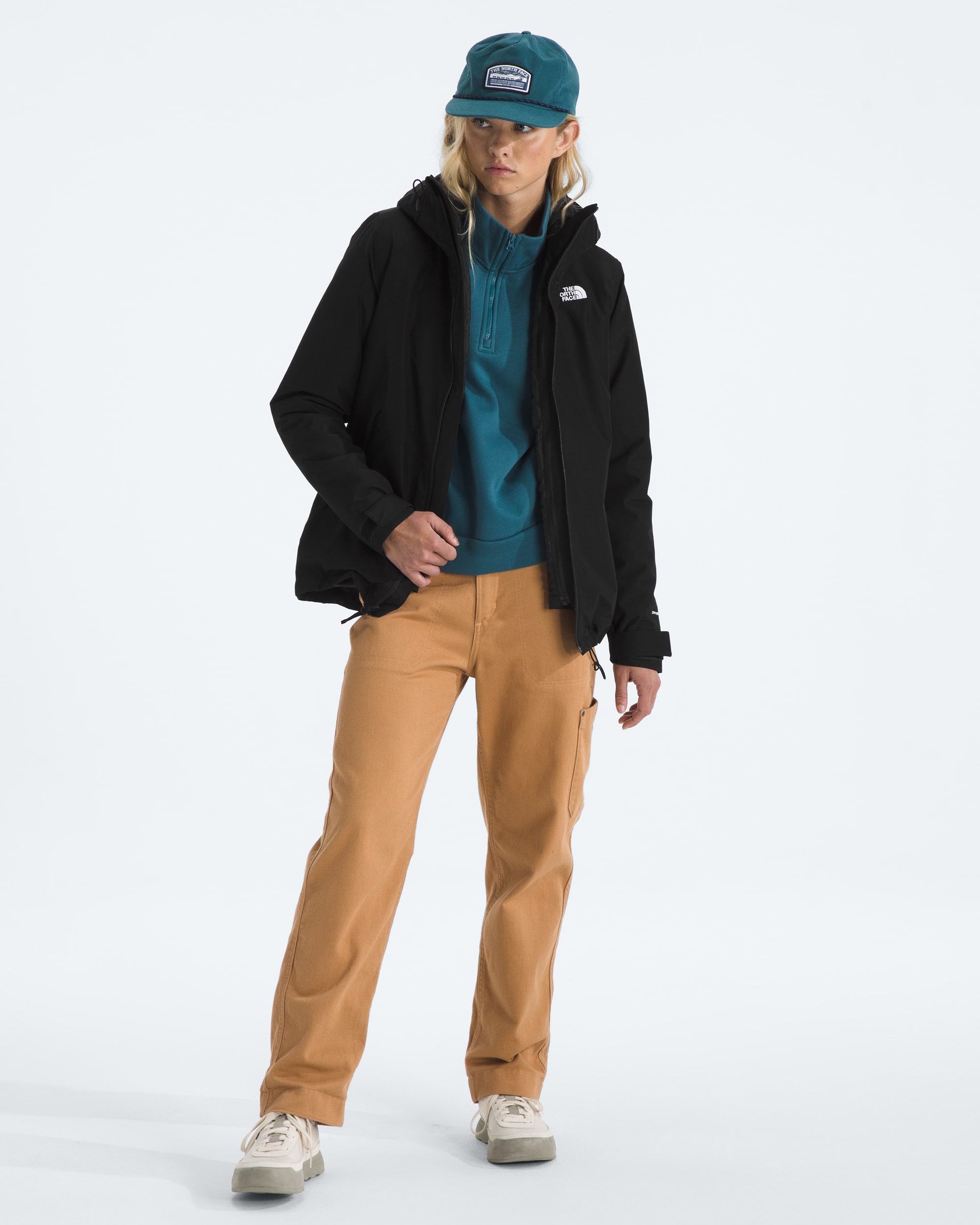 Womens Carto Mono Triclimate Hooded Jacket TNF HERO2