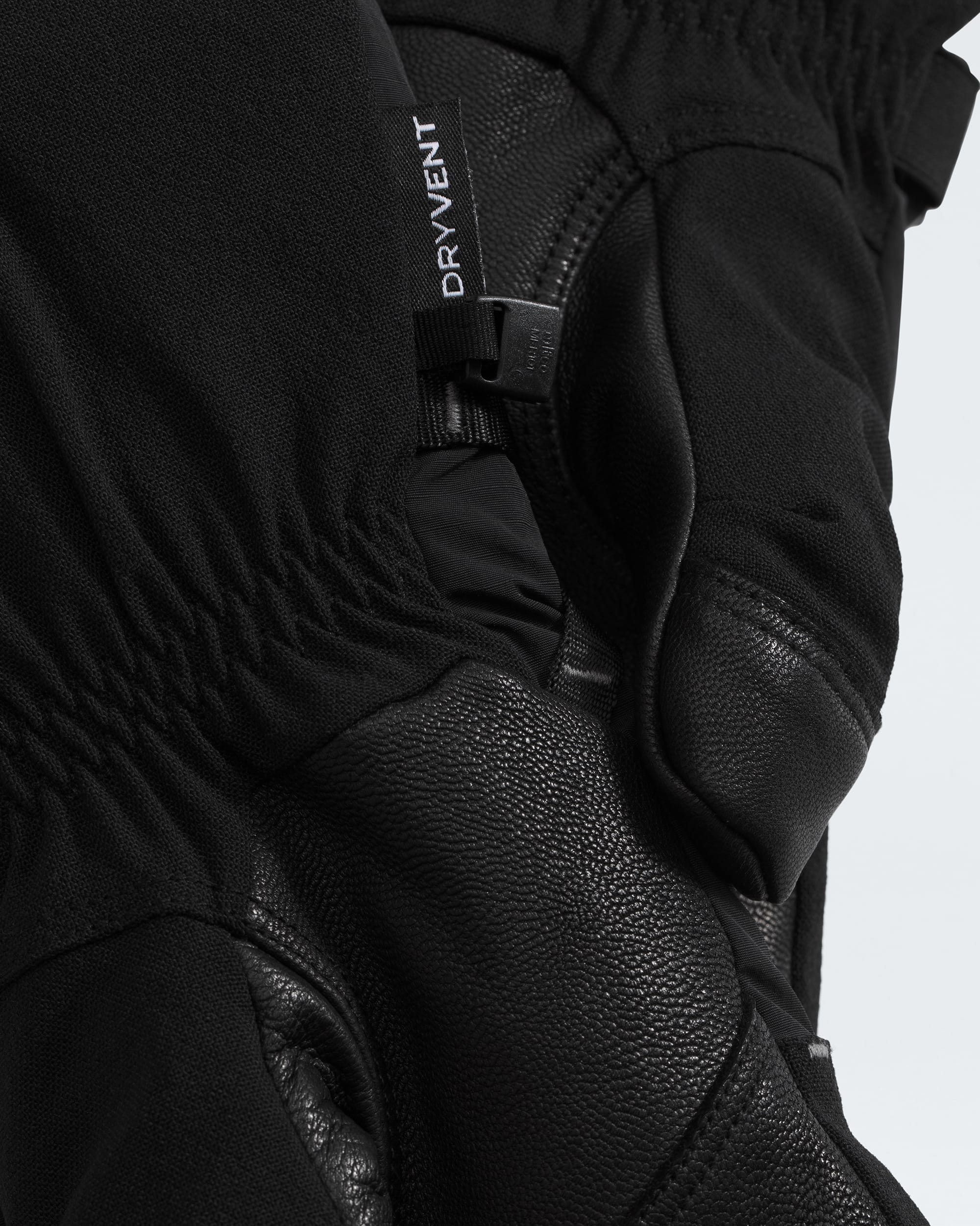 Montana Leather Waterproof Gloves TNF DETAIL3