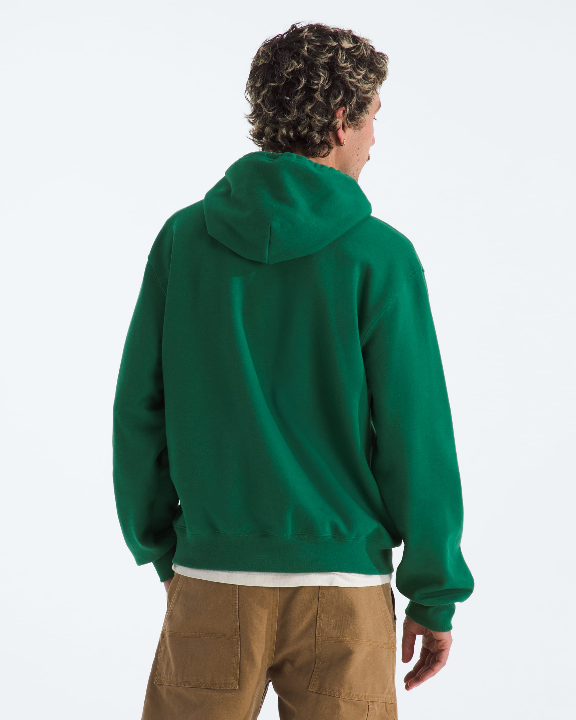 Mens TNF Essential Simple Dome Relaxed Hoodie TNF BACK