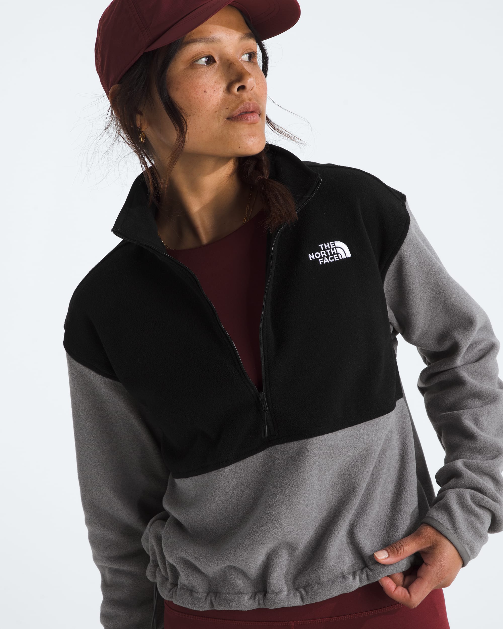 Women's Glacier Fleece ½-Zip Short Jacket | The North Face