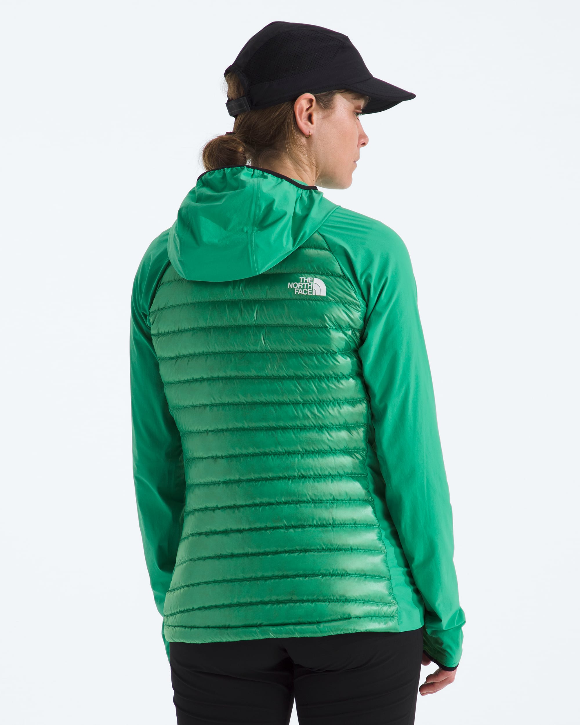Womens Summit Series Breithorn LT Hybrid Hoodie TNF BACK