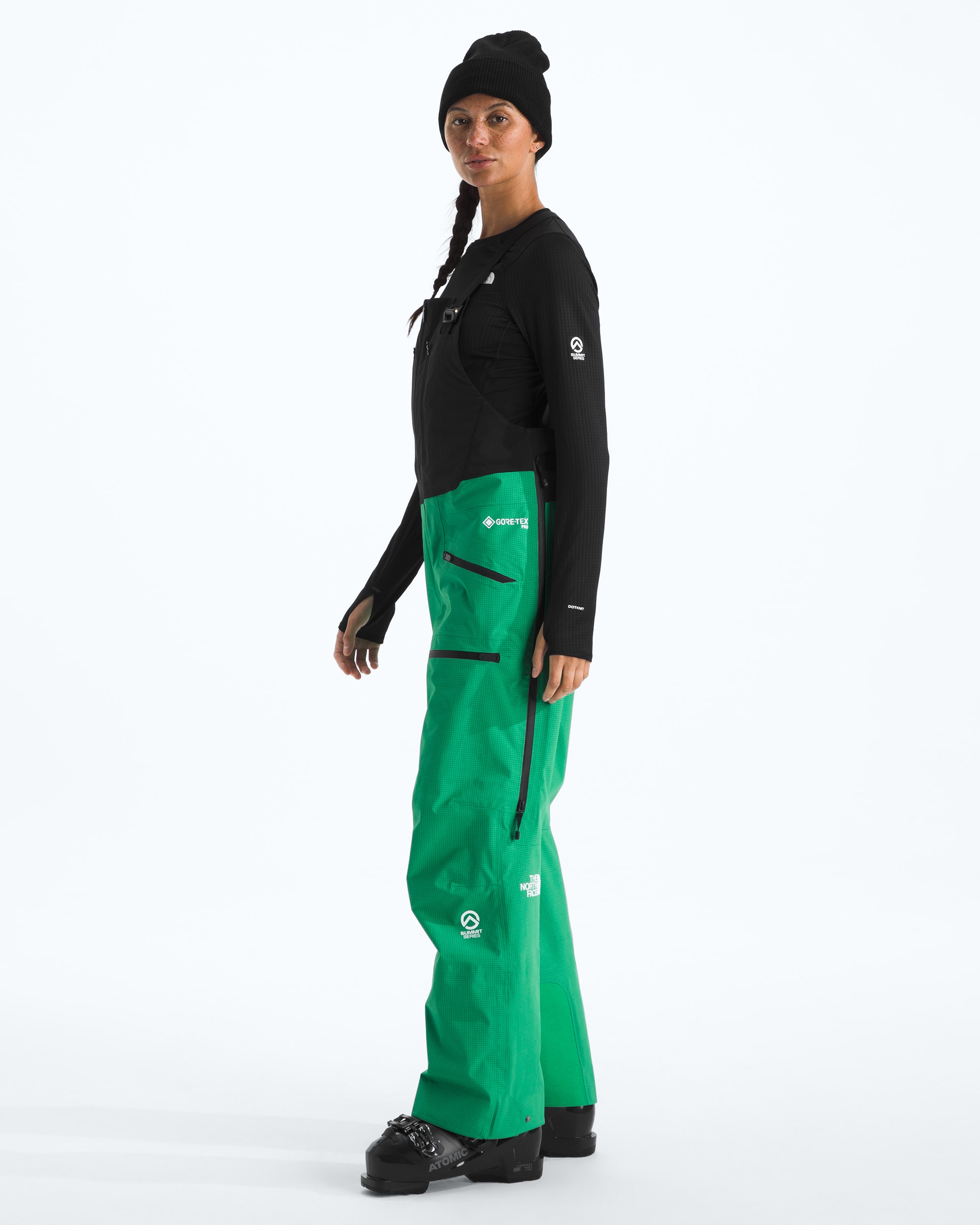 Womens Summit Series Tsirku GORETEX Pro Bibs TNF MODEL34