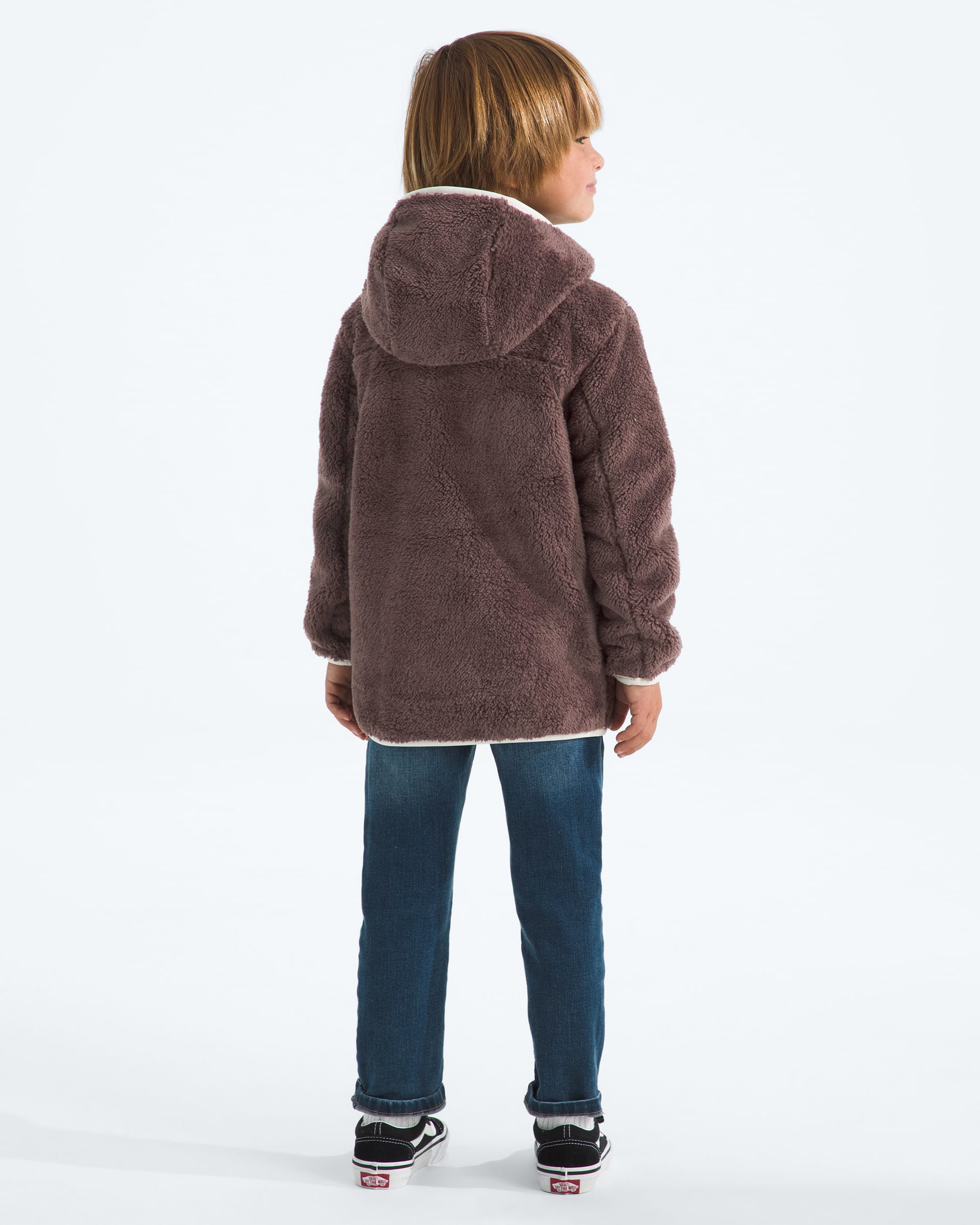 Kids Cabin Fleece Hoodie TNF BACK