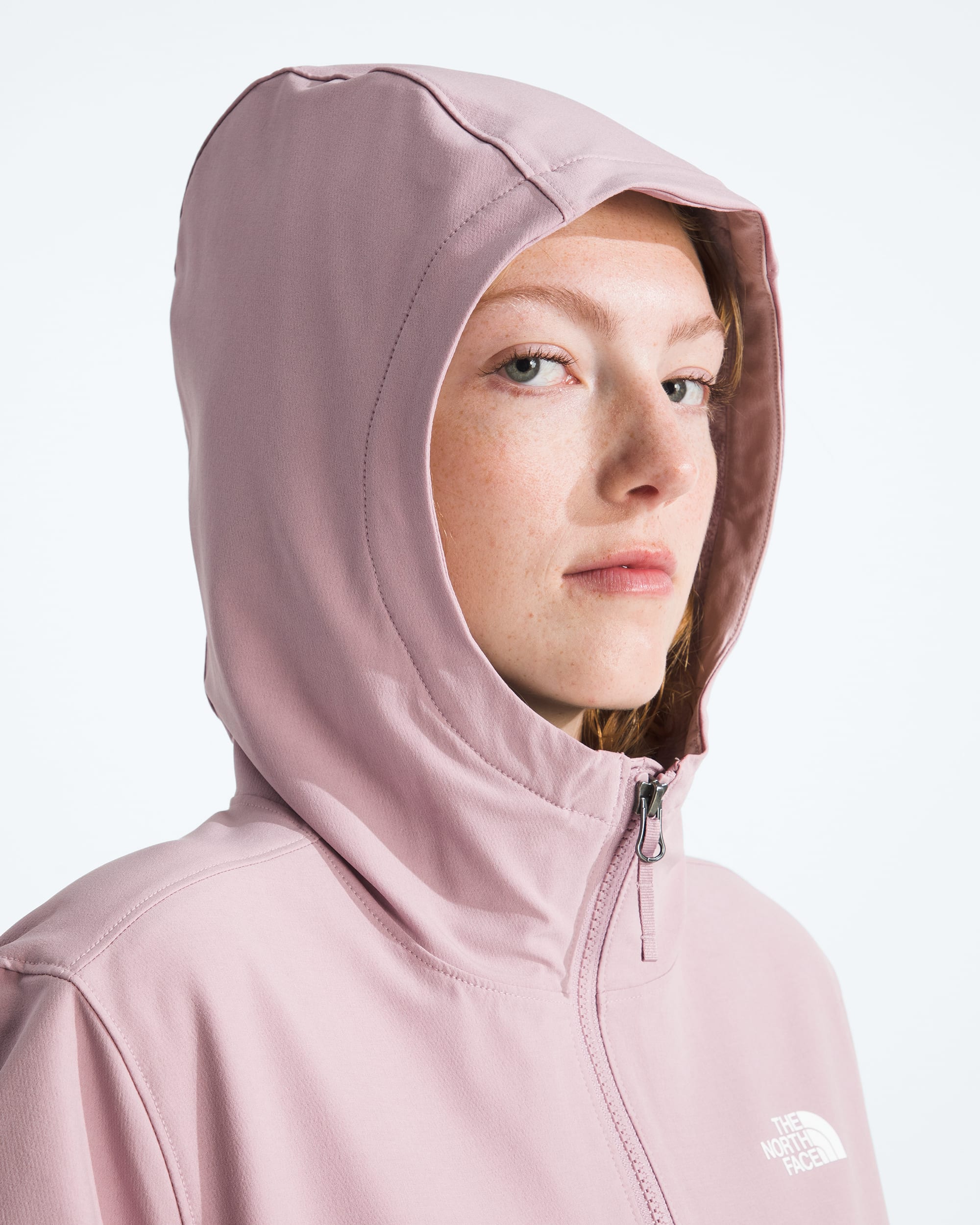 Womens Shelbe Raschel Hoodie TNF MODELHOOD2