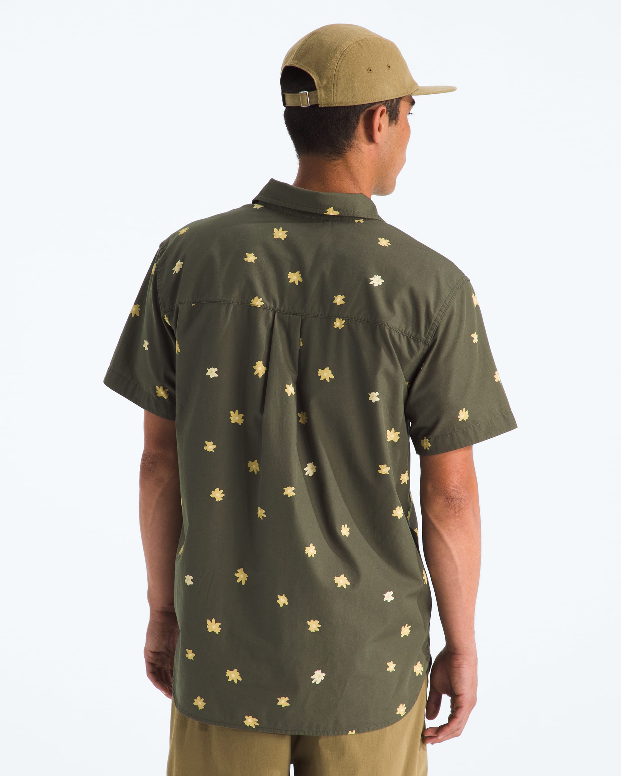 Chemise  manches courtes  motif Baytrail pour hommes TNF BACK