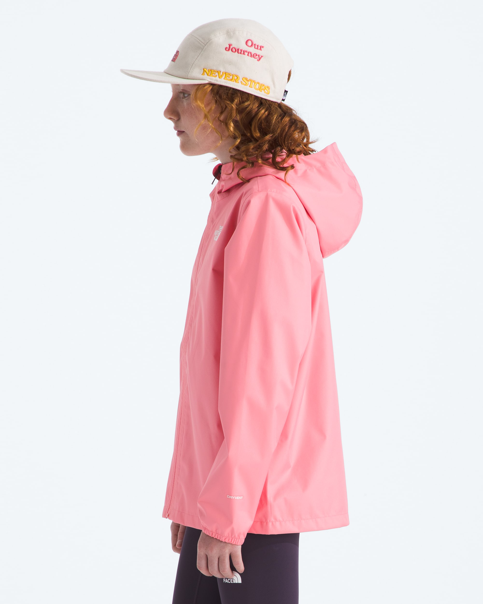 Boys  Girls Zipline Rain Jacket TNF MODEL34