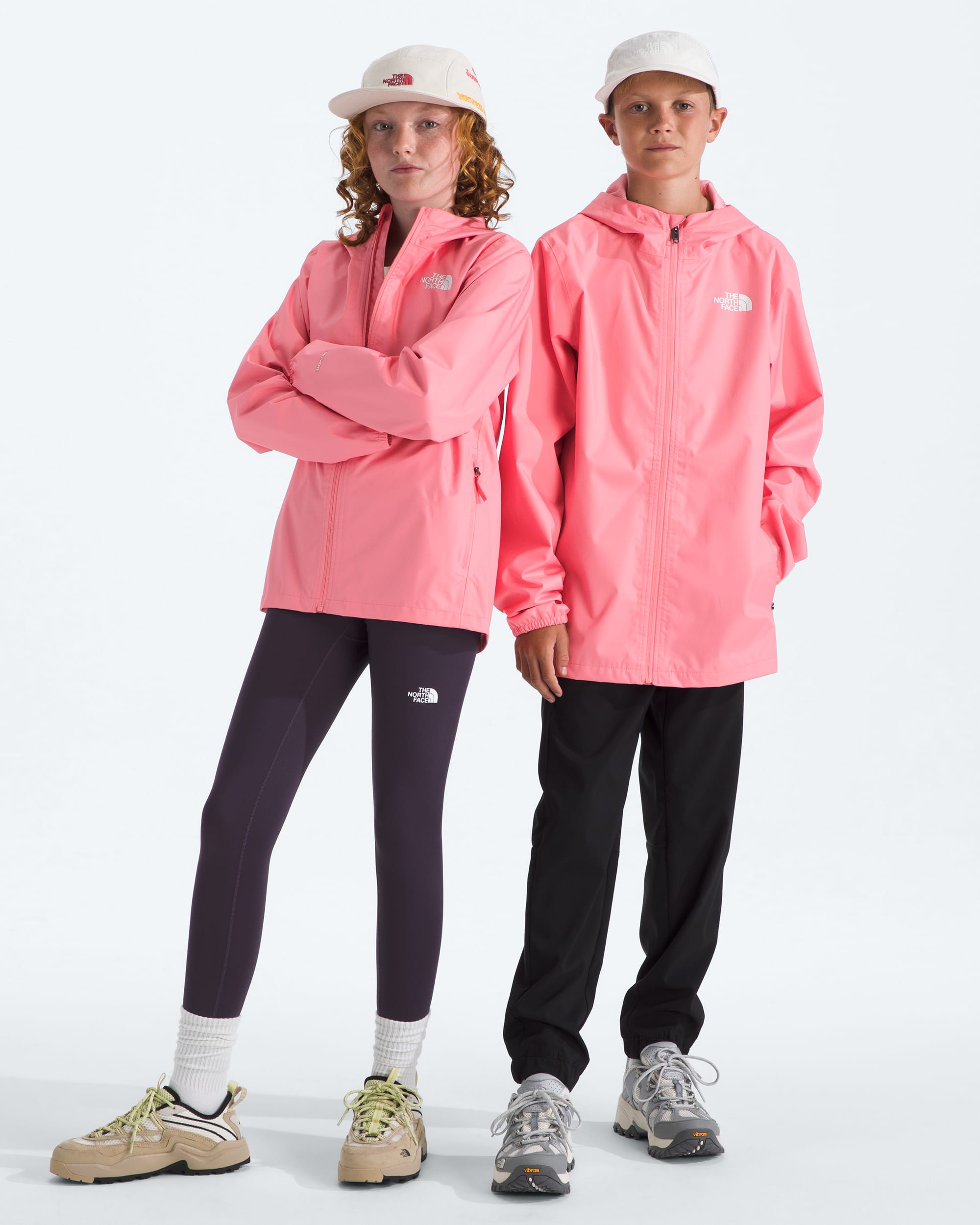 Boys  Girls Zipline Rain Jacket TNF Main