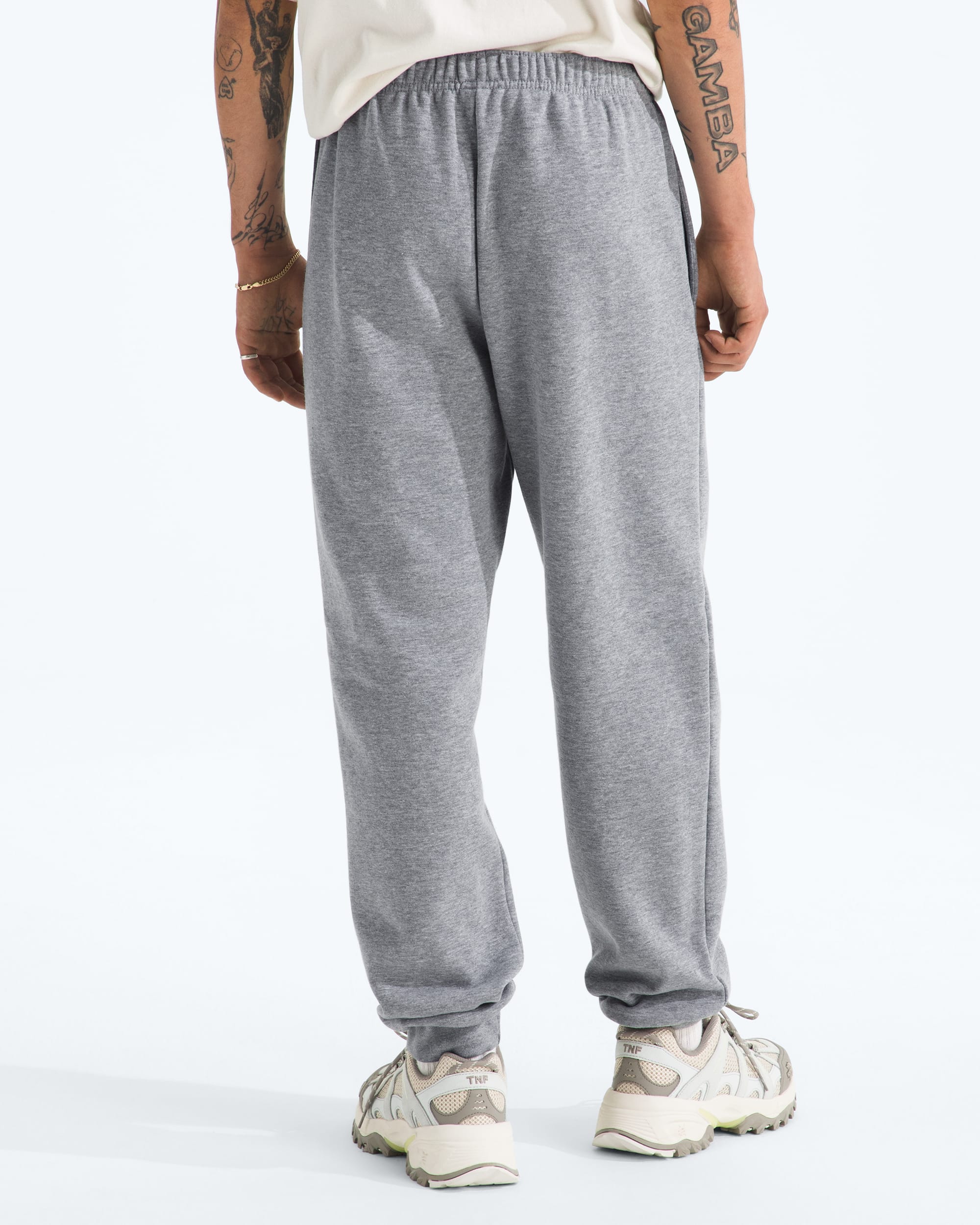 Mens Evolution Simple Dome Regular Joggers TNF BACK
