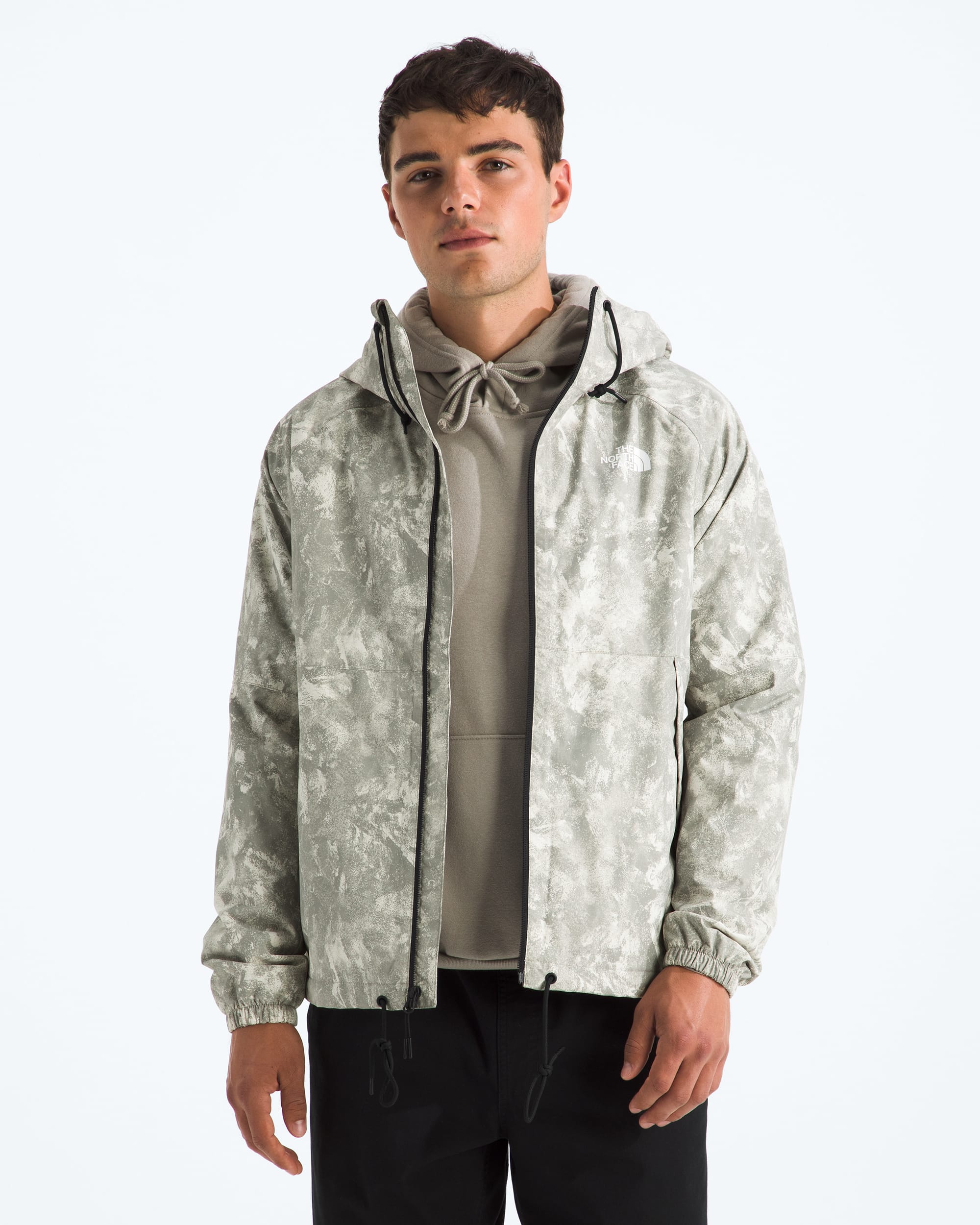 Mens Antora Rain HoodiePrint TNF HERO