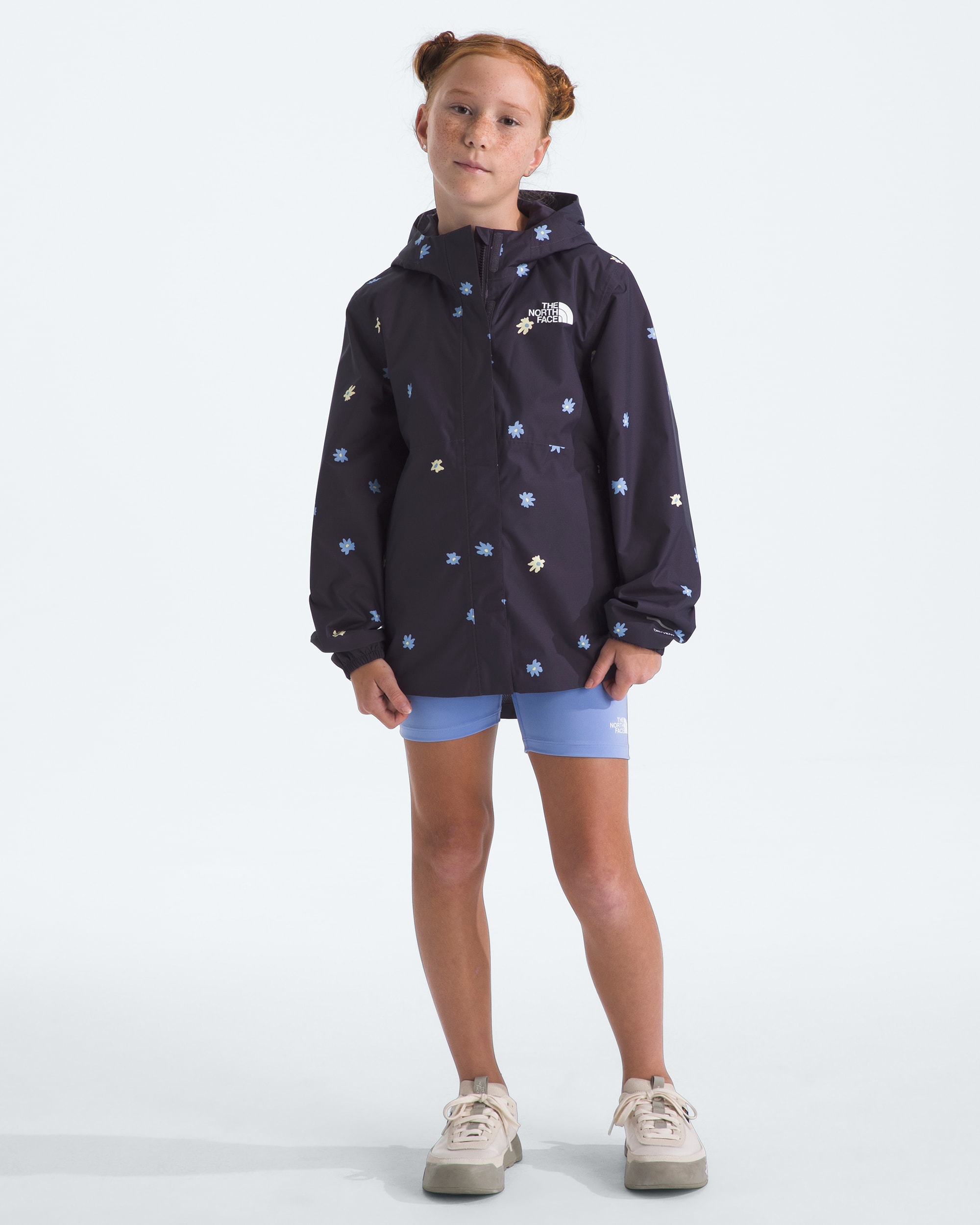 Girls' Antora Rain Jacket—Print | The North Face