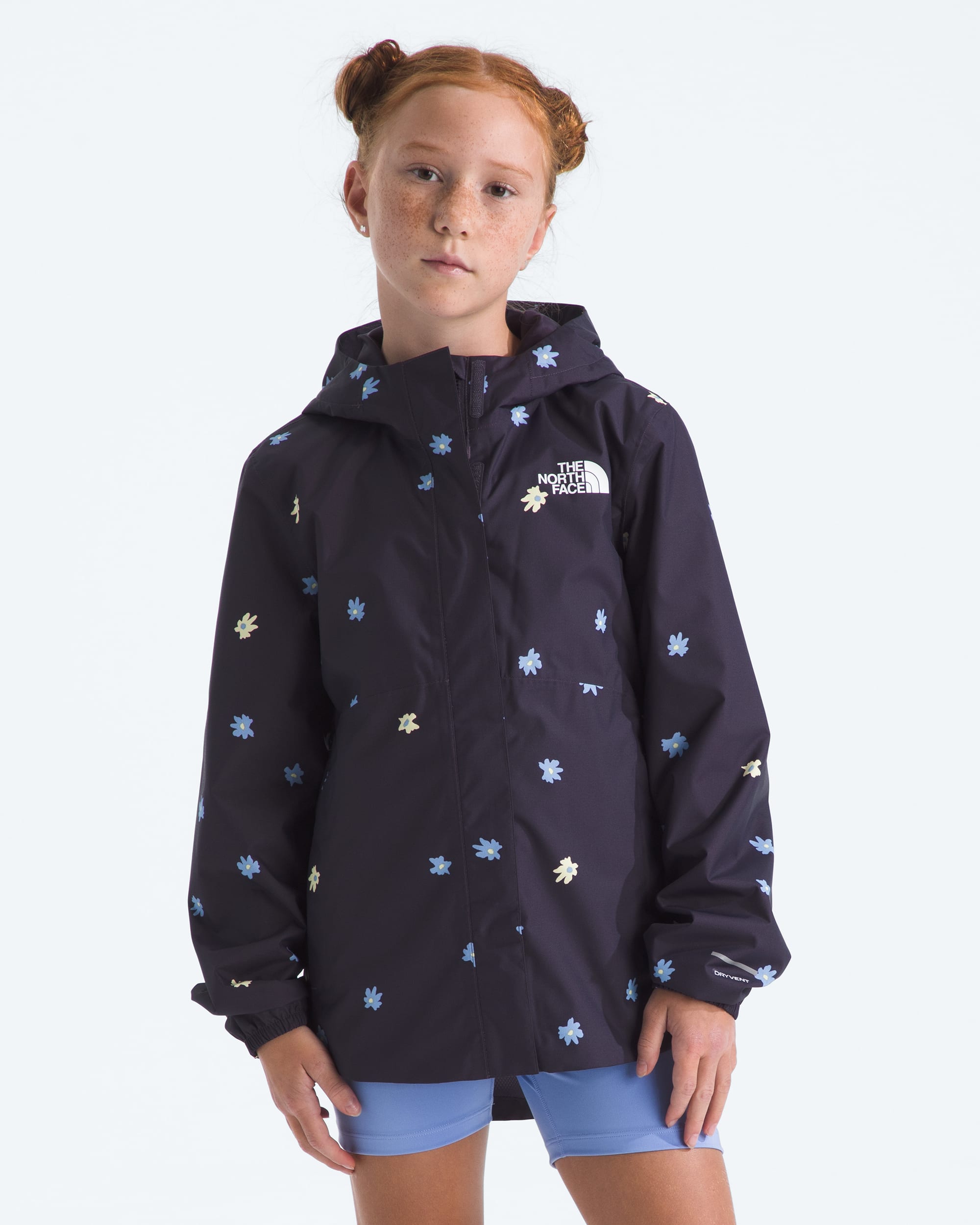 Girls' Antora Rain Jacket—Print | The North Face