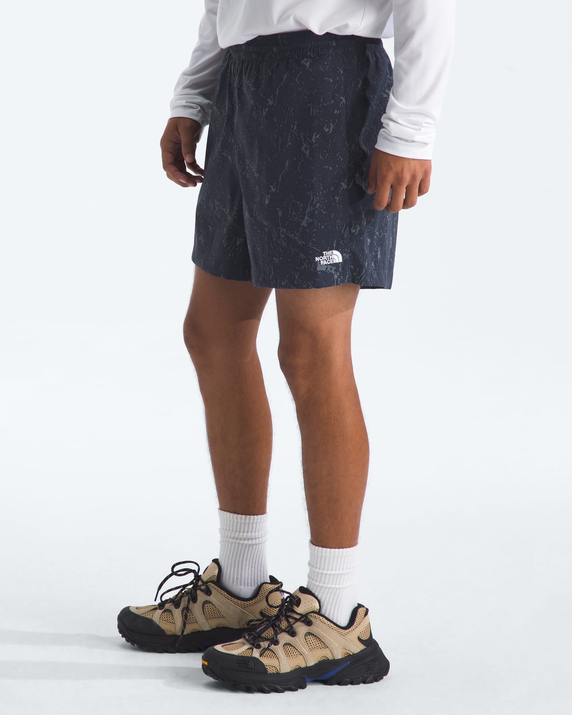 Mens Class V Pathfinder PullOn 5 ShortsPrint TNF MODEL34