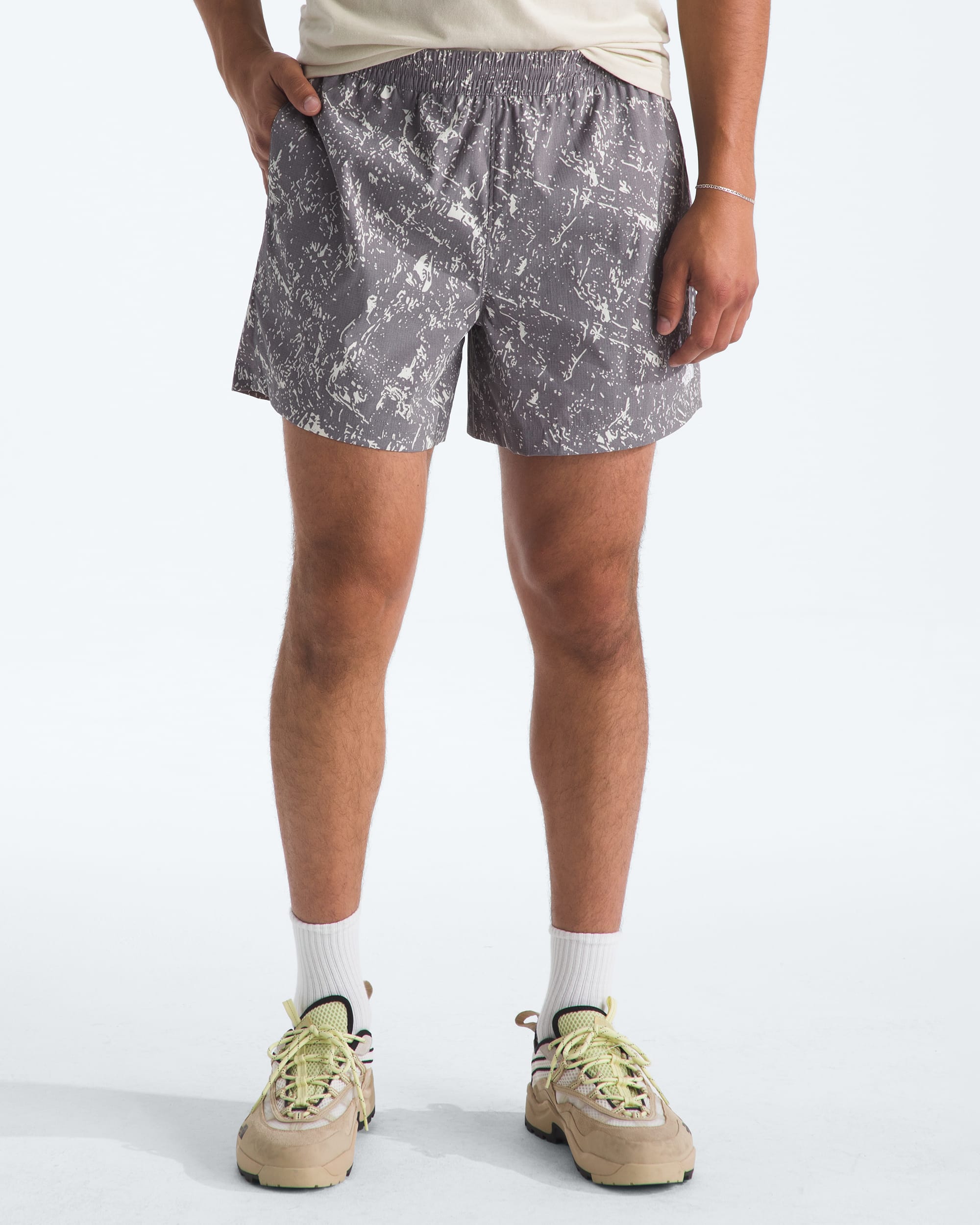 Men's Class V Pathfinder Pull-On 5'' Shorts—Print | The North Face