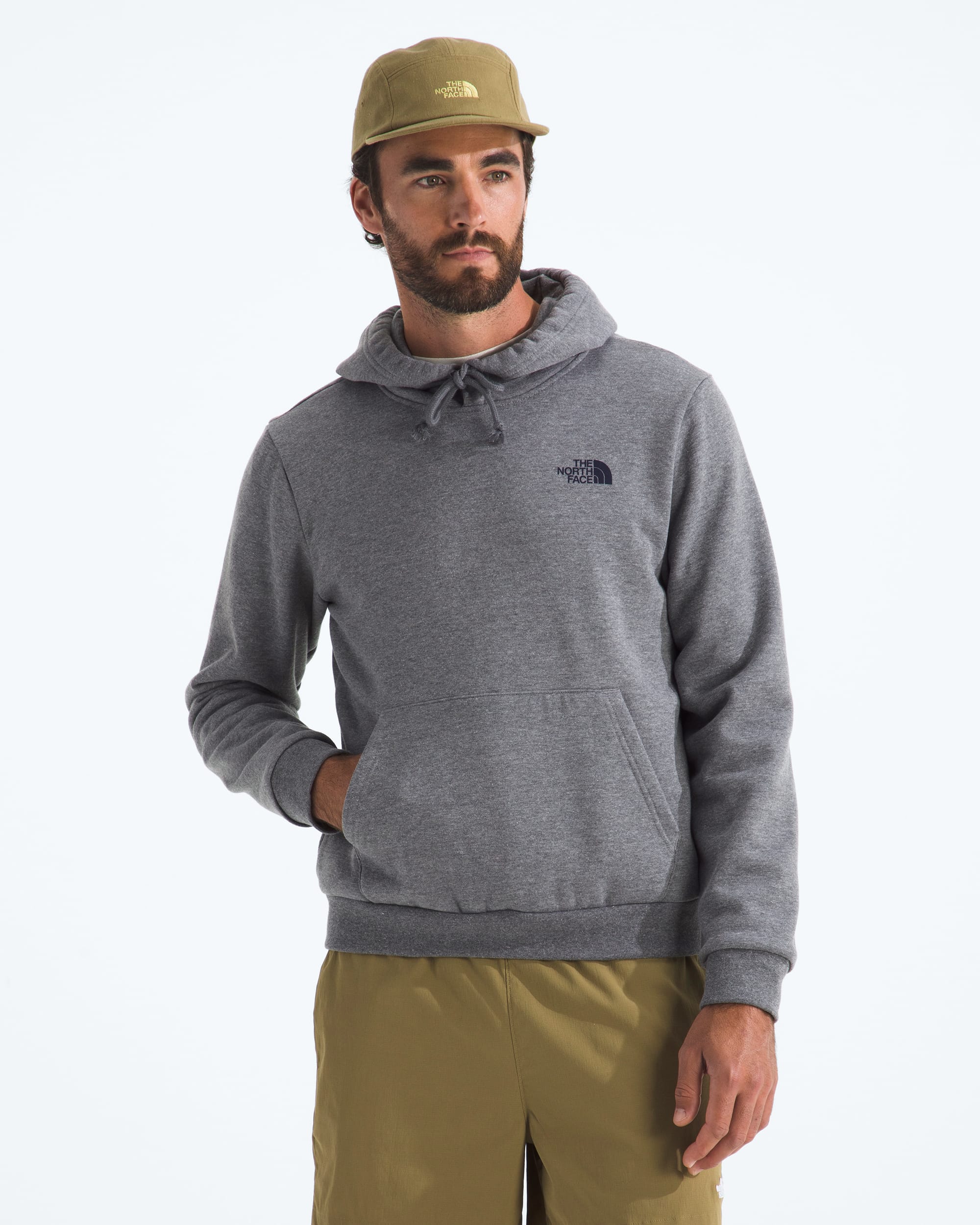 Mens Stay Exploring Regular Hoodie TNF BACK