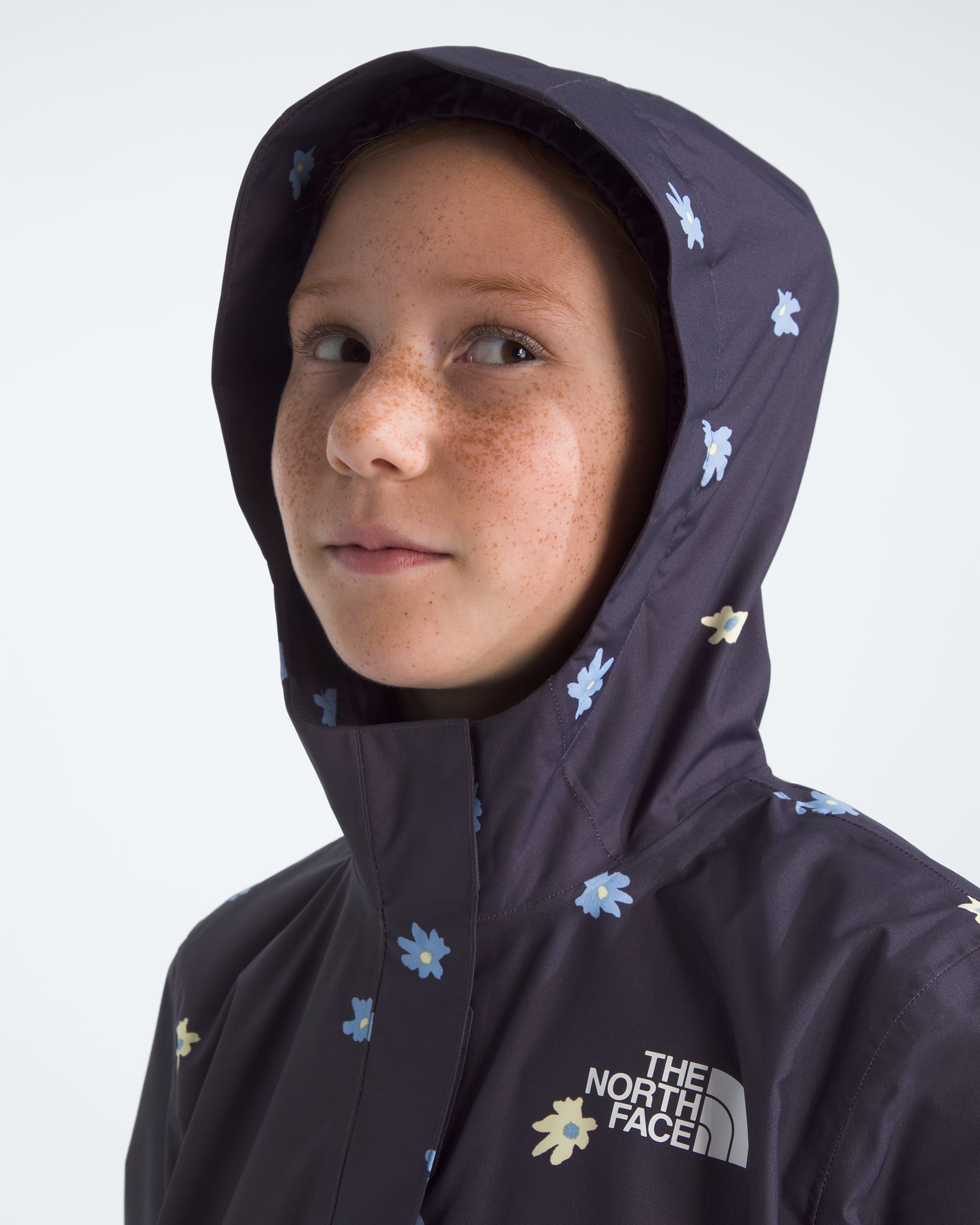 Girls' Antora Rain Jacket—Print | The North Face