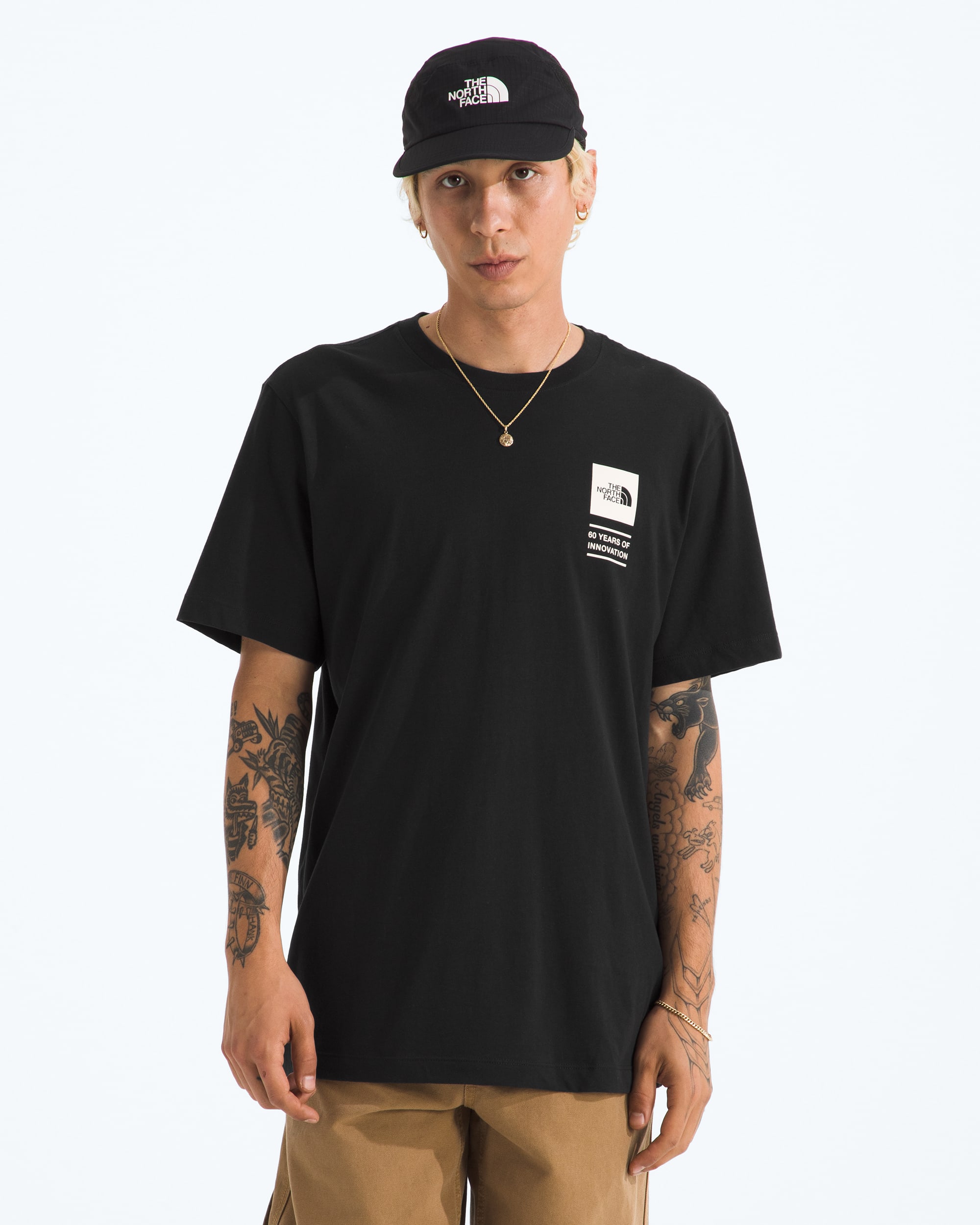 Mens Mountain Mirage Regular ShortSleeve Tee TNF BACK