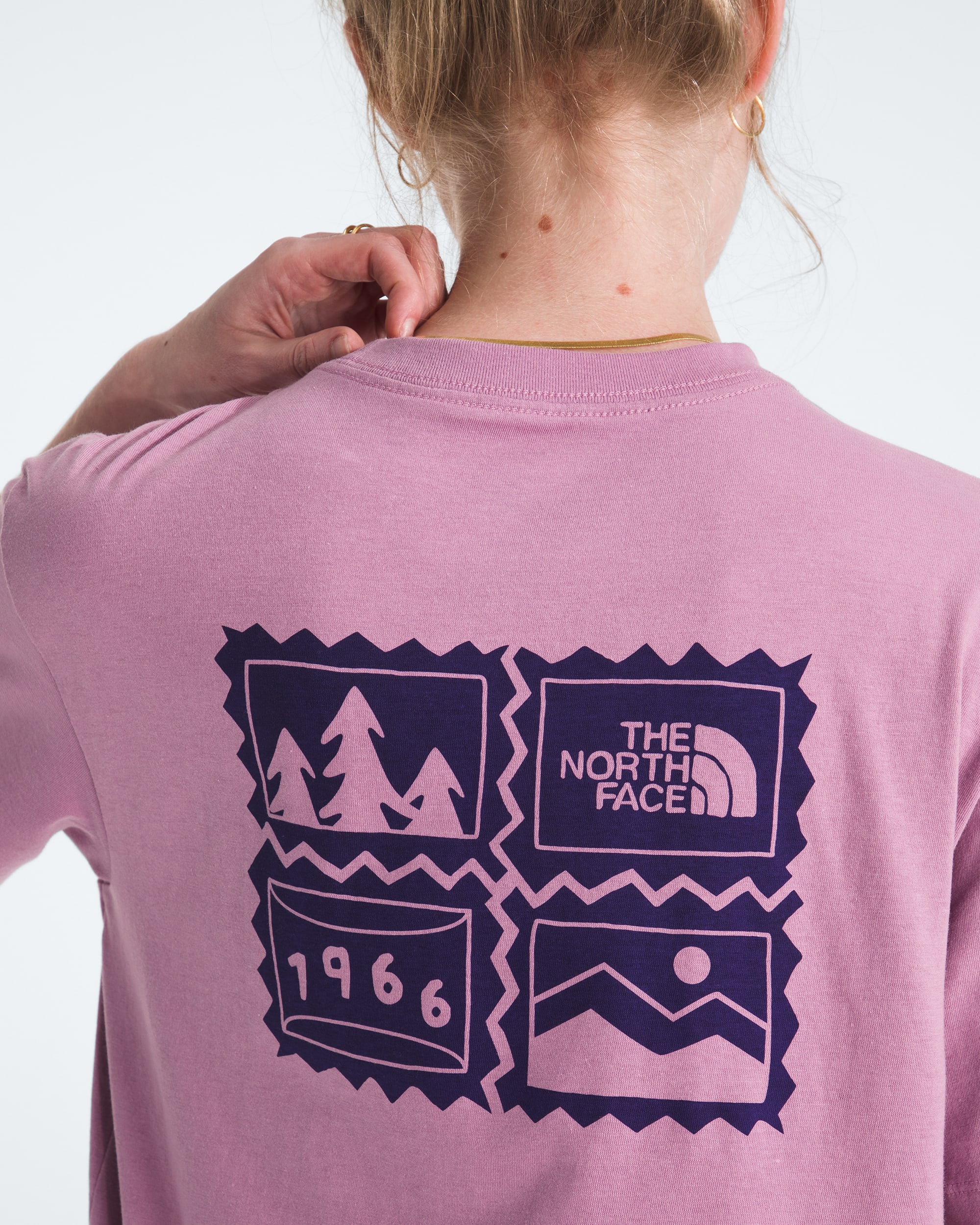 Women's Exploring Stamps Relaxed Short-Sleeve Tee | The North Face