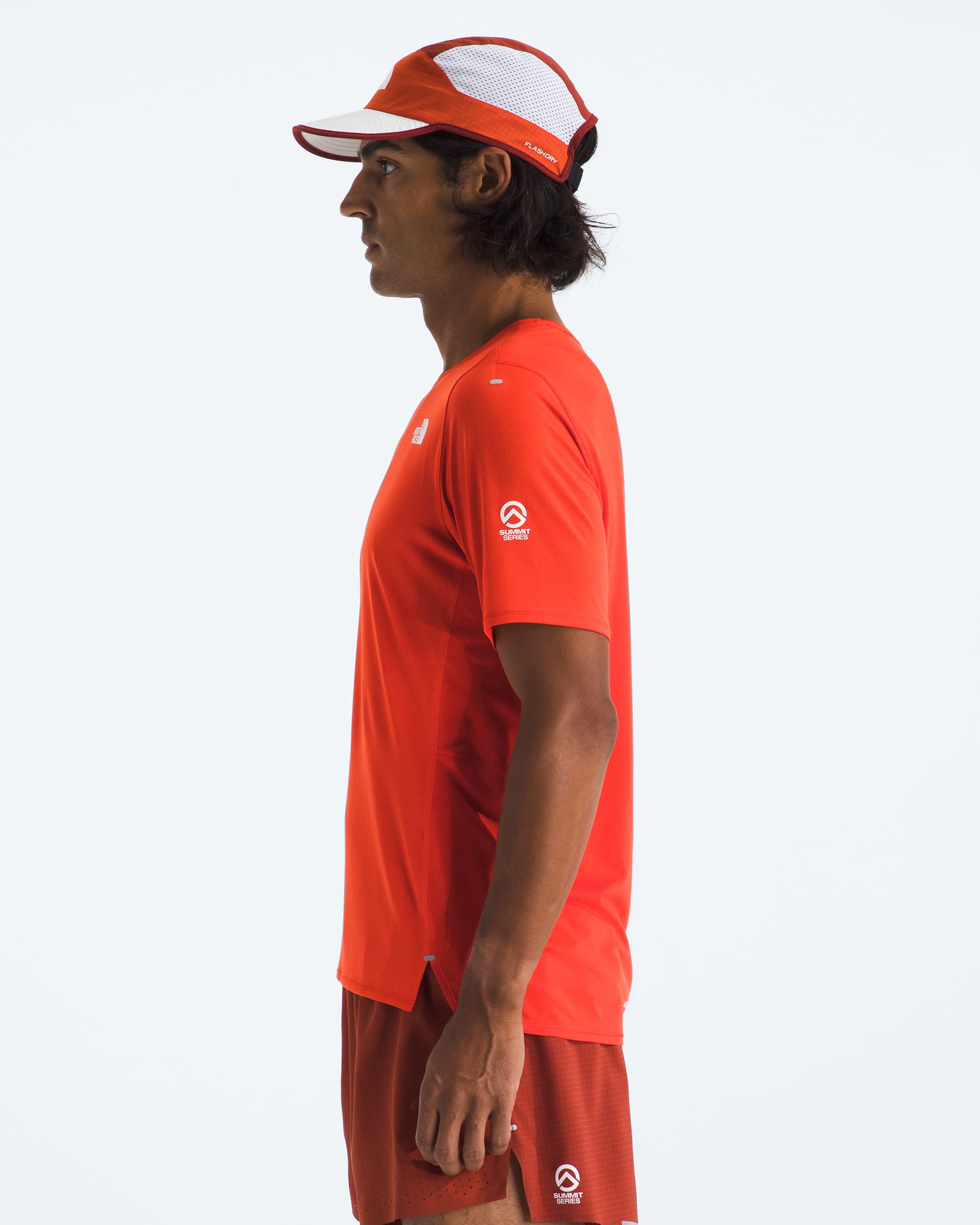 Mens Summit Series High Trail ShortSleeve TNF MODEL34