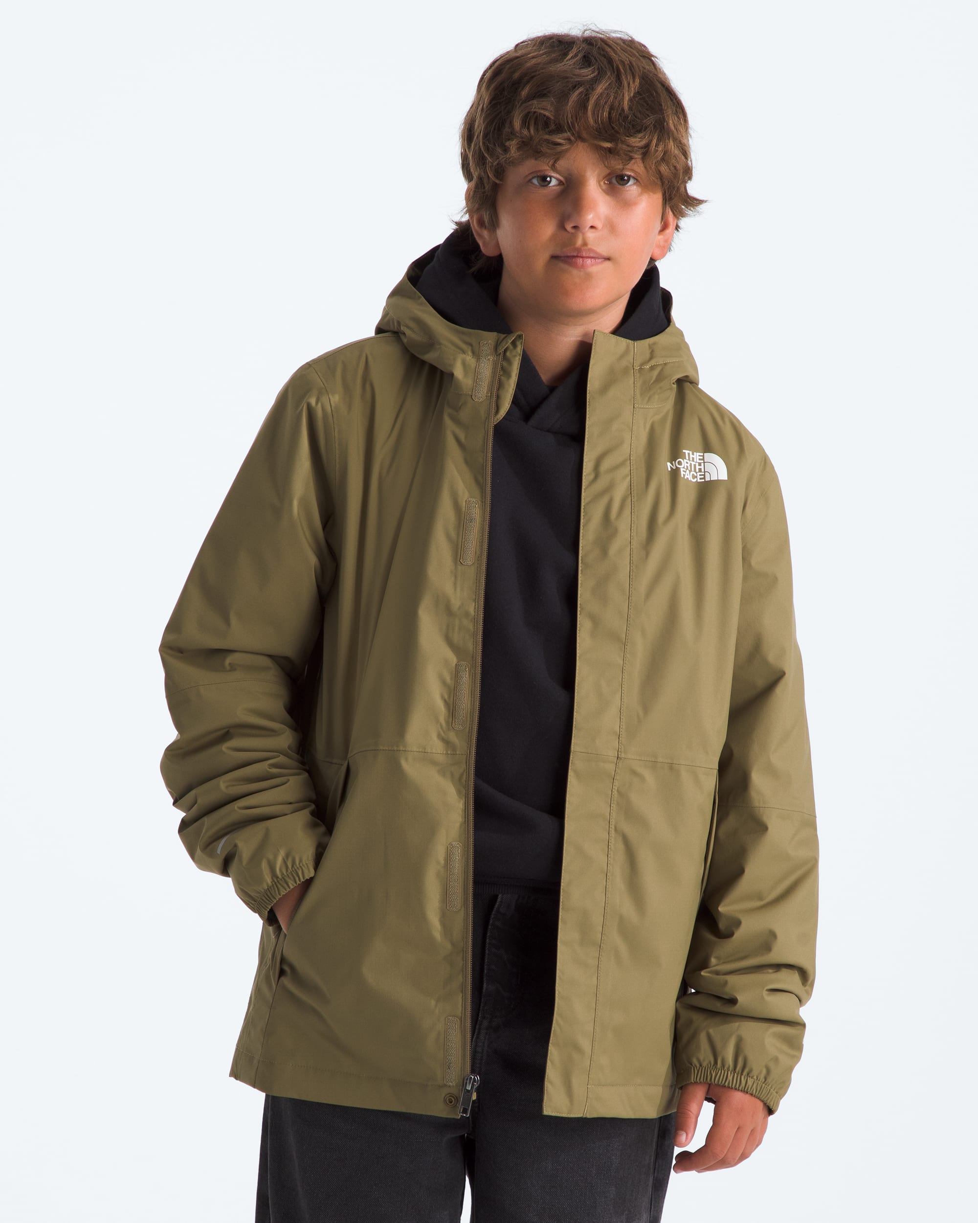 Boys Warm Antora Rain Jacket TNF HERO