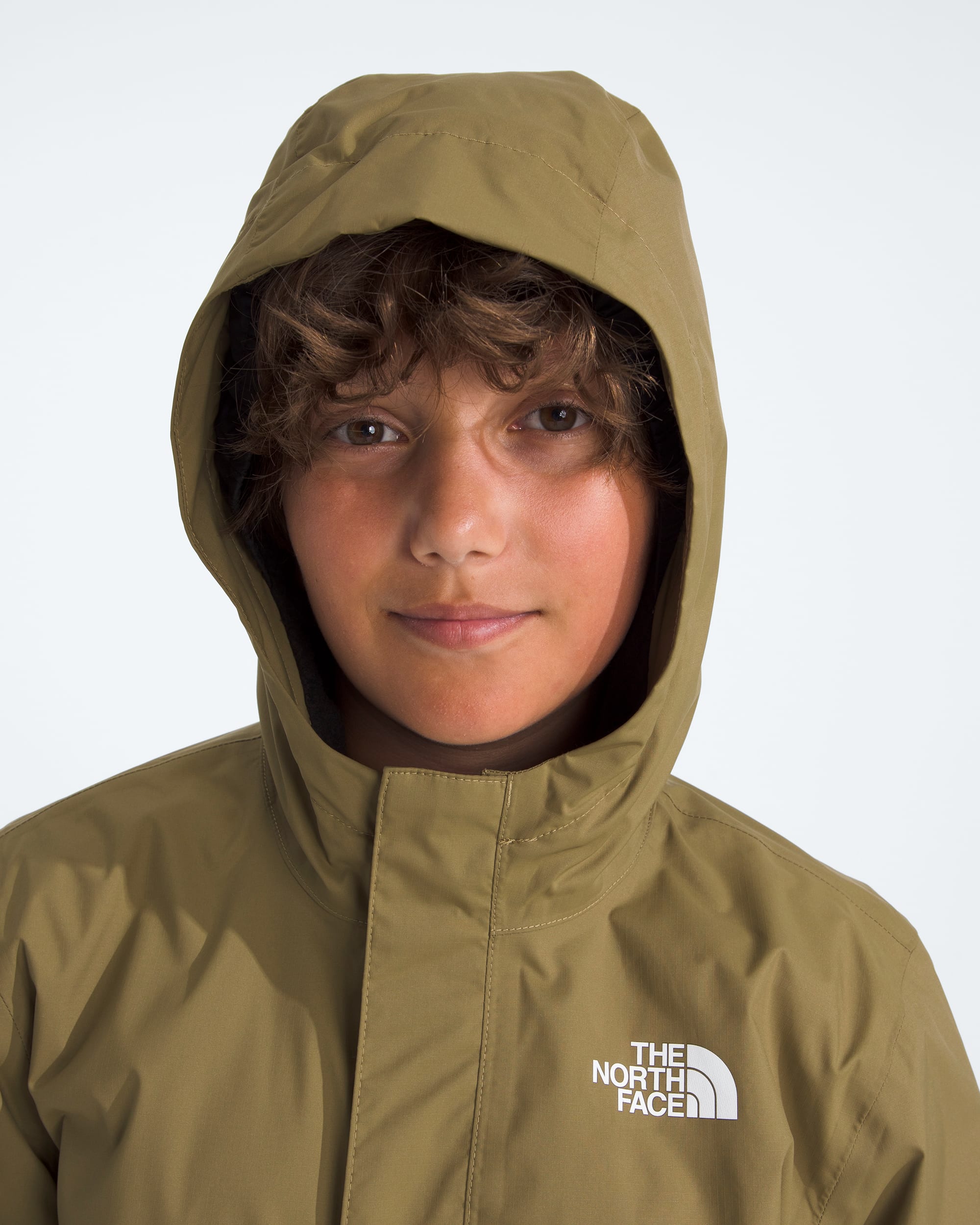 Boys Warm Antora Rain Jacket TNF MODELHOOD2