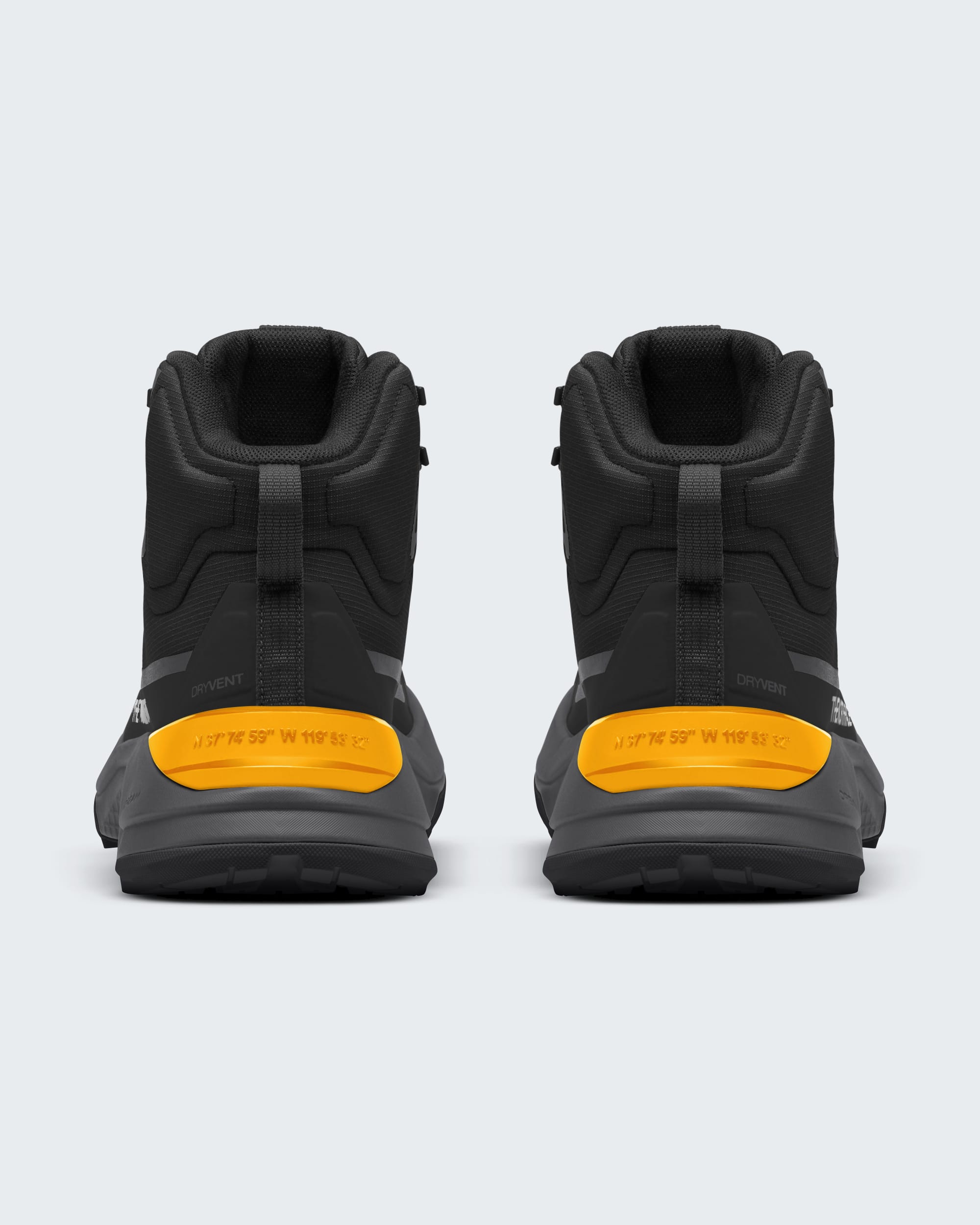 Mens Fastpack Mid Waterproof Boots TNF BACK