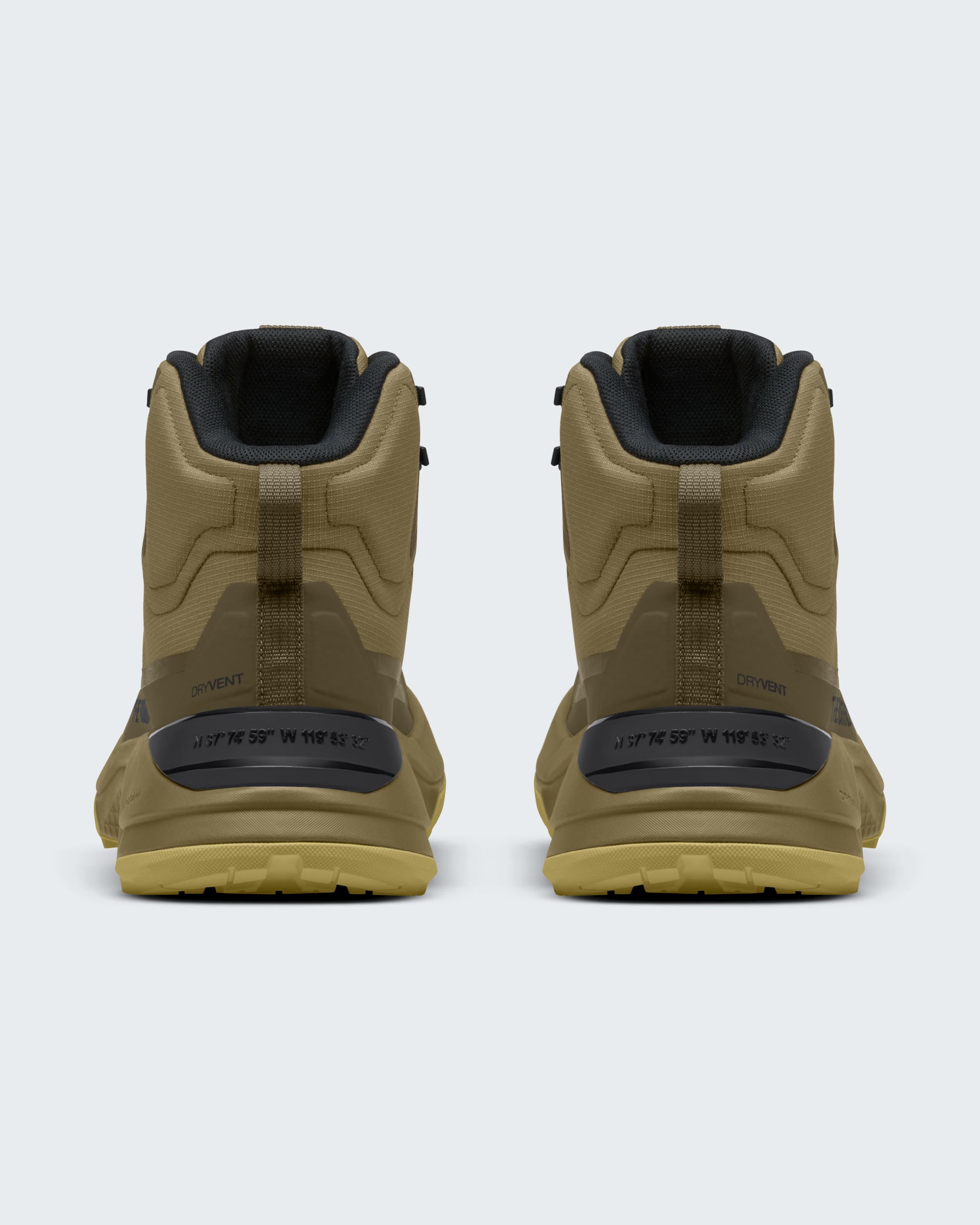 Bottes mihautes impermables Fastpack pour hommes TNF BACK