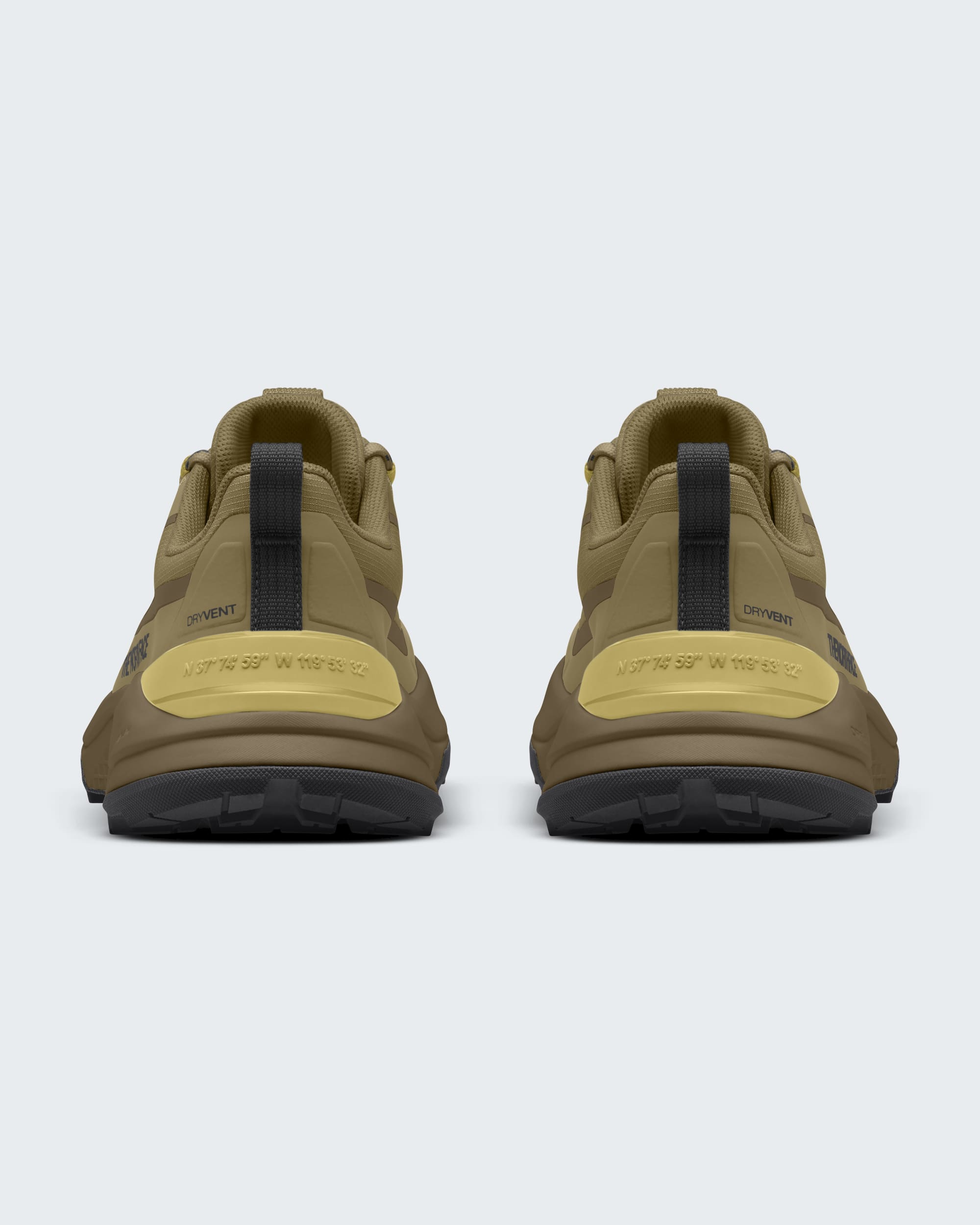 Mens Fastpack Waterproof Shoes TNF BACK