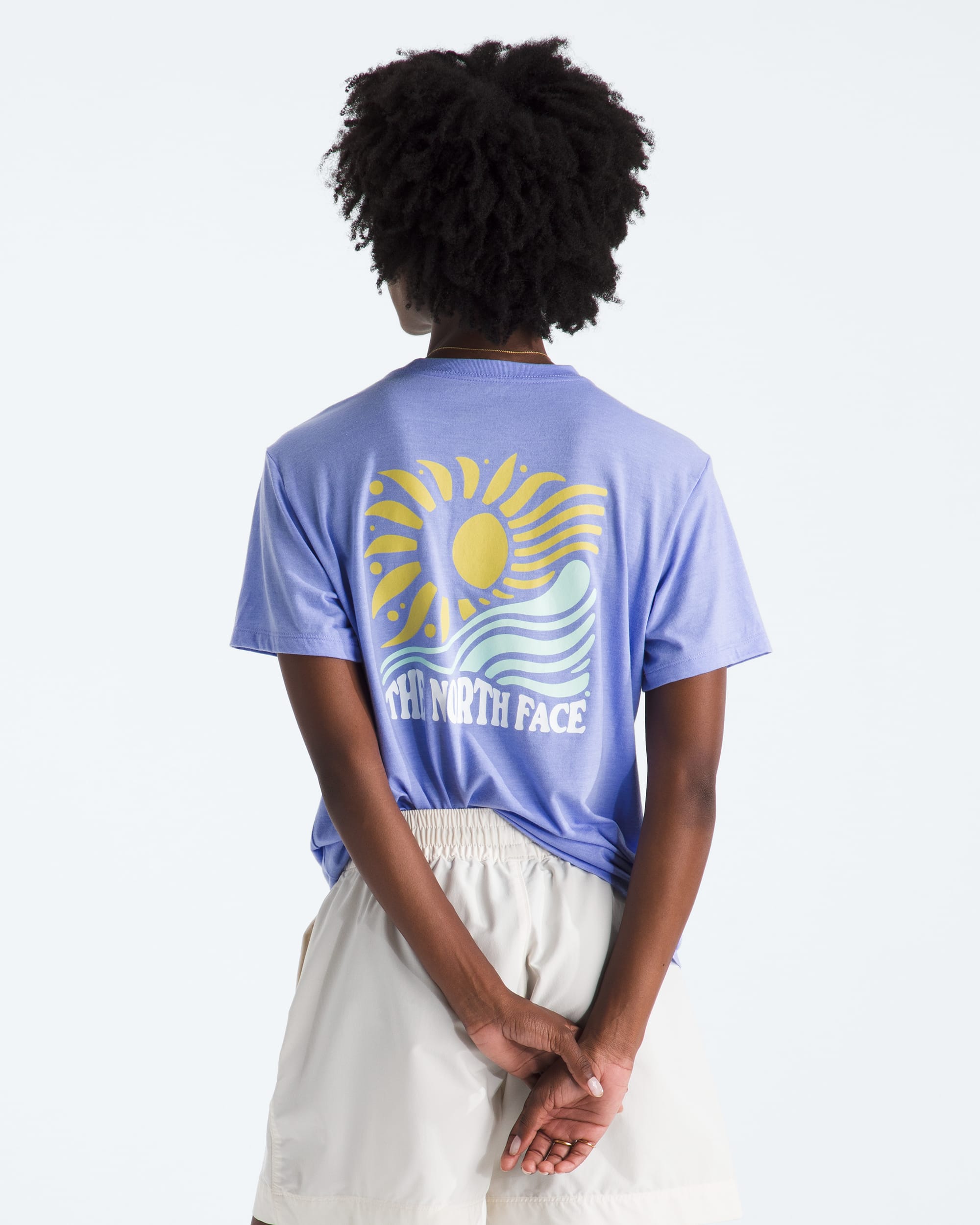 Womens TriBlend Vibey Sun ShortSleeve Tee TNF Main