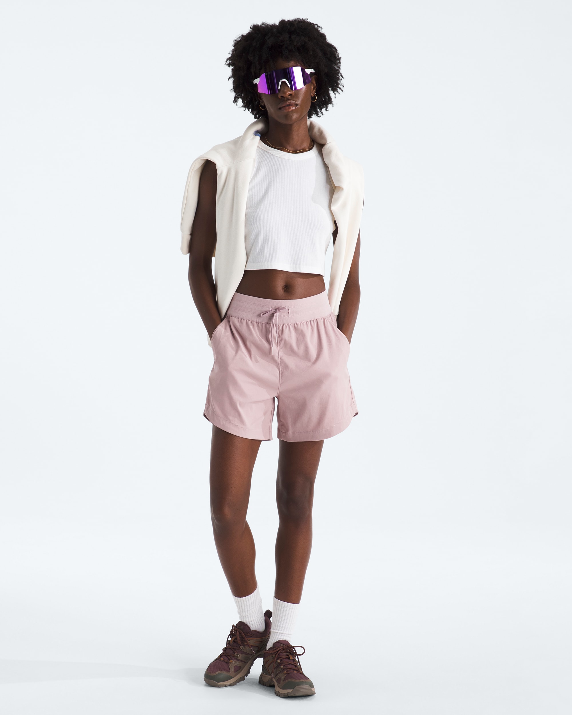 Womens Aphrodite Arise 5 Shorts TNF HERO2