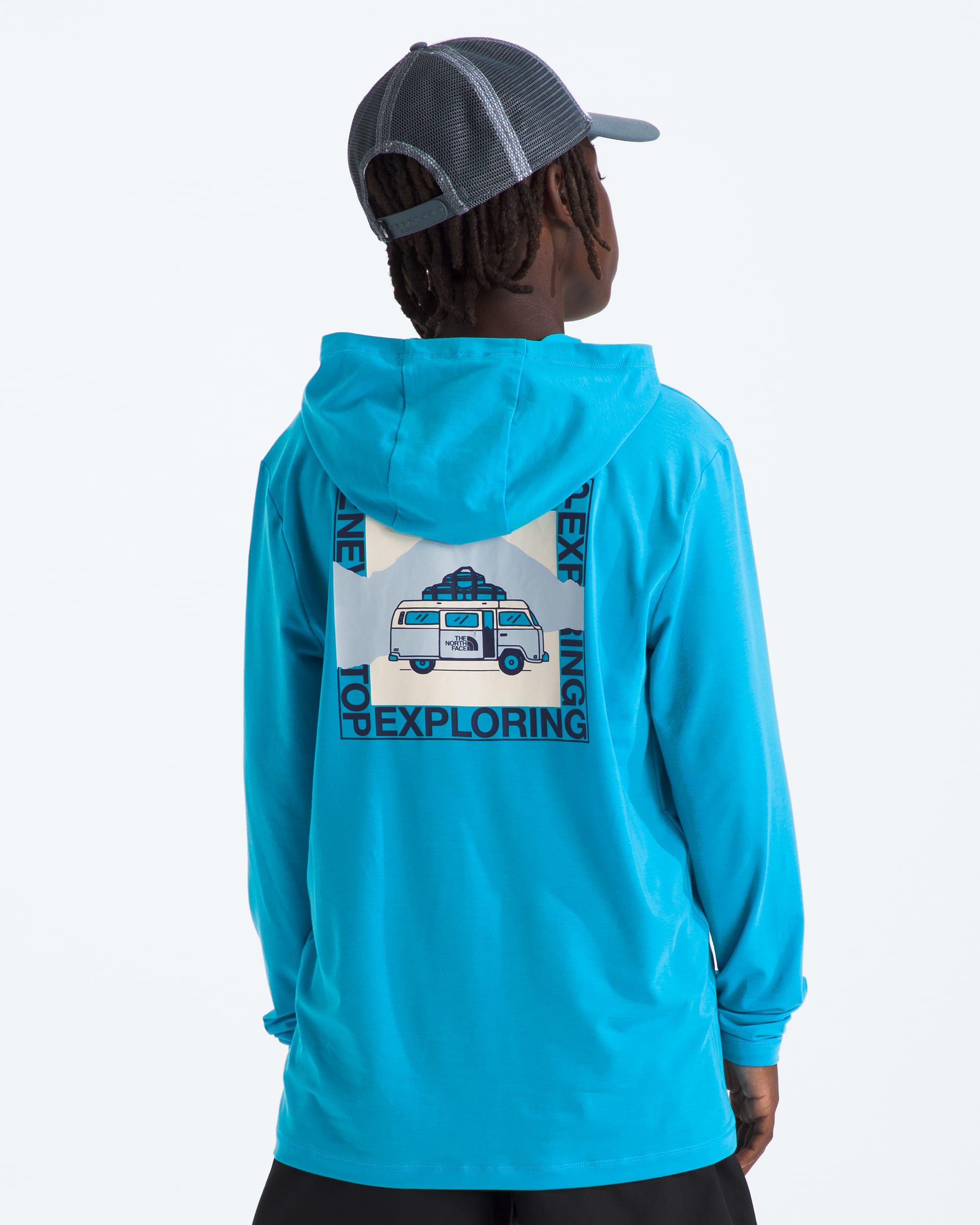 Boys  Girls Adventure Escape The City Hoodie TNF BACK