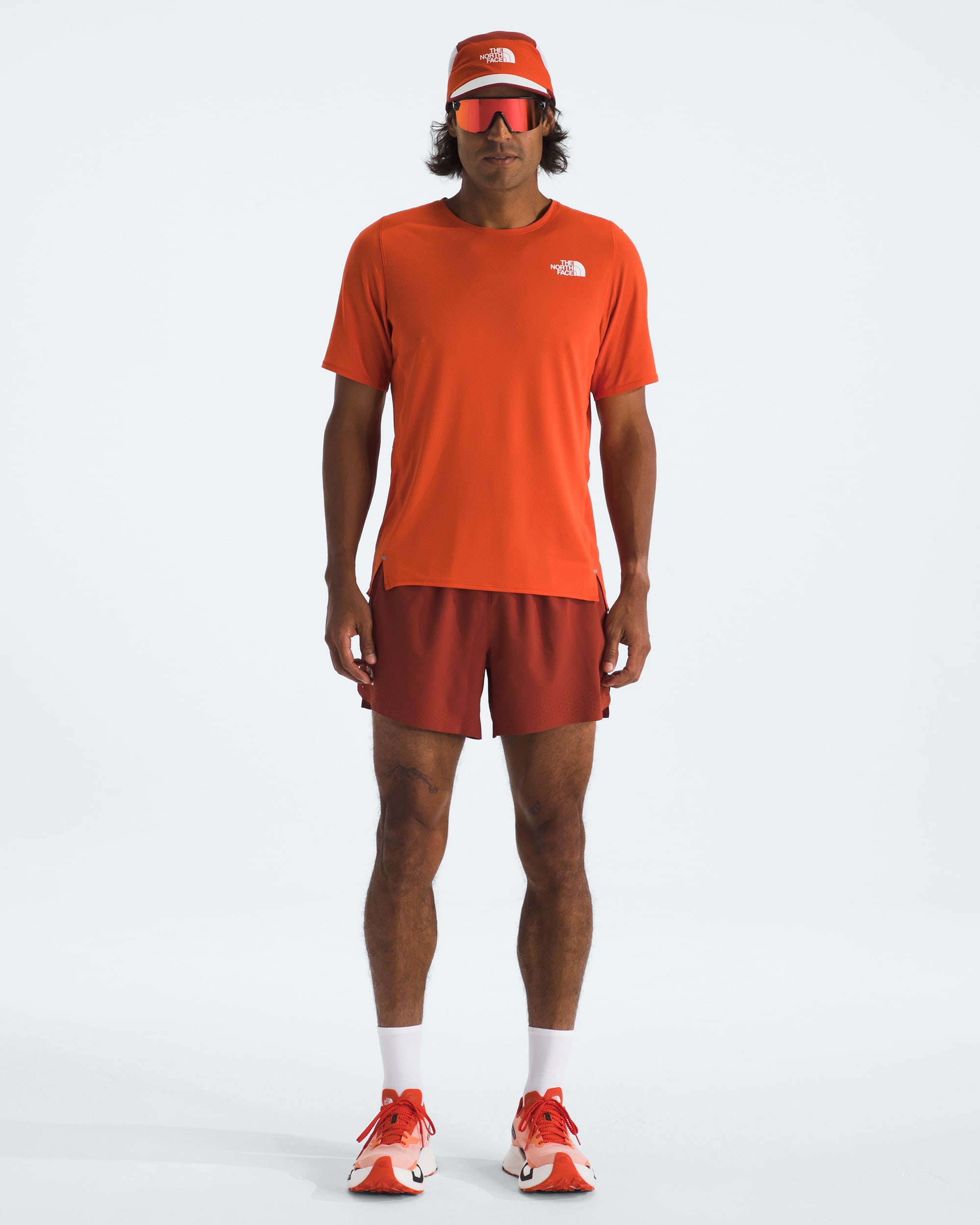 Mens Summit Series Pacesetter 5 Shorts TNF HERO2
